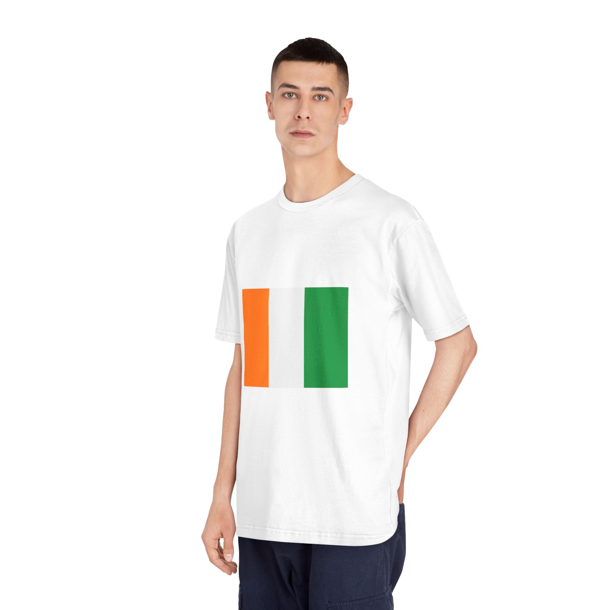 Flag of Côte D'ivoire Unisex Classic Crewneck T Shirt - Image 4