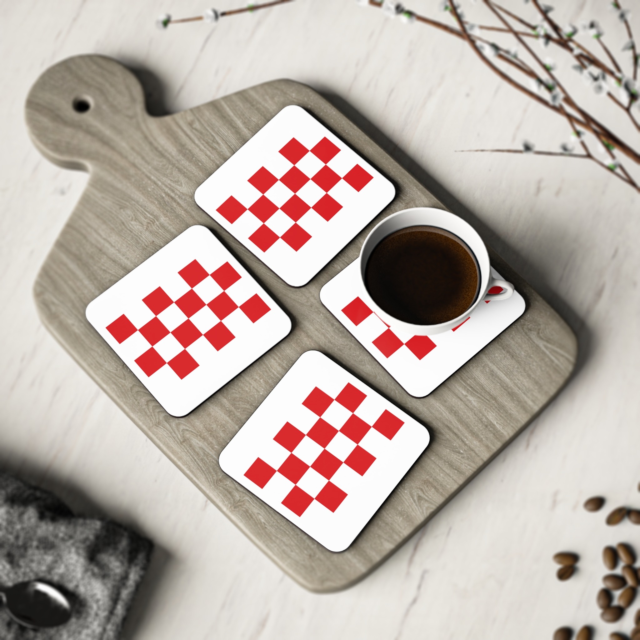 North Brabant Flag Coasters - Image 8