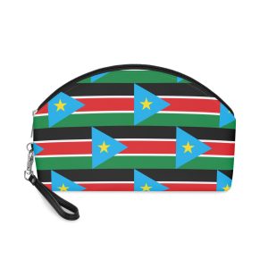 Flag of South Sudan Makeup Bag