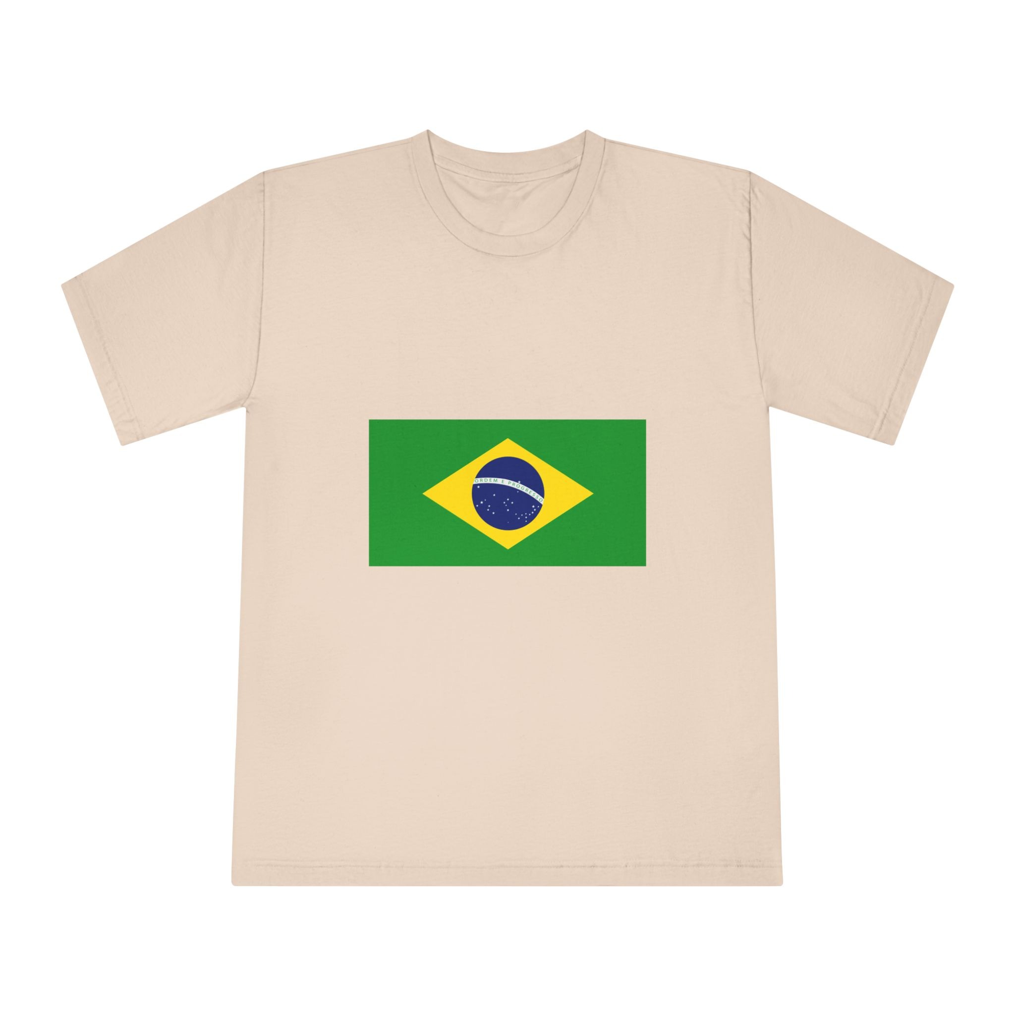 Brasil Flag Unisex Classic Crewneck T Shirt - Image 9