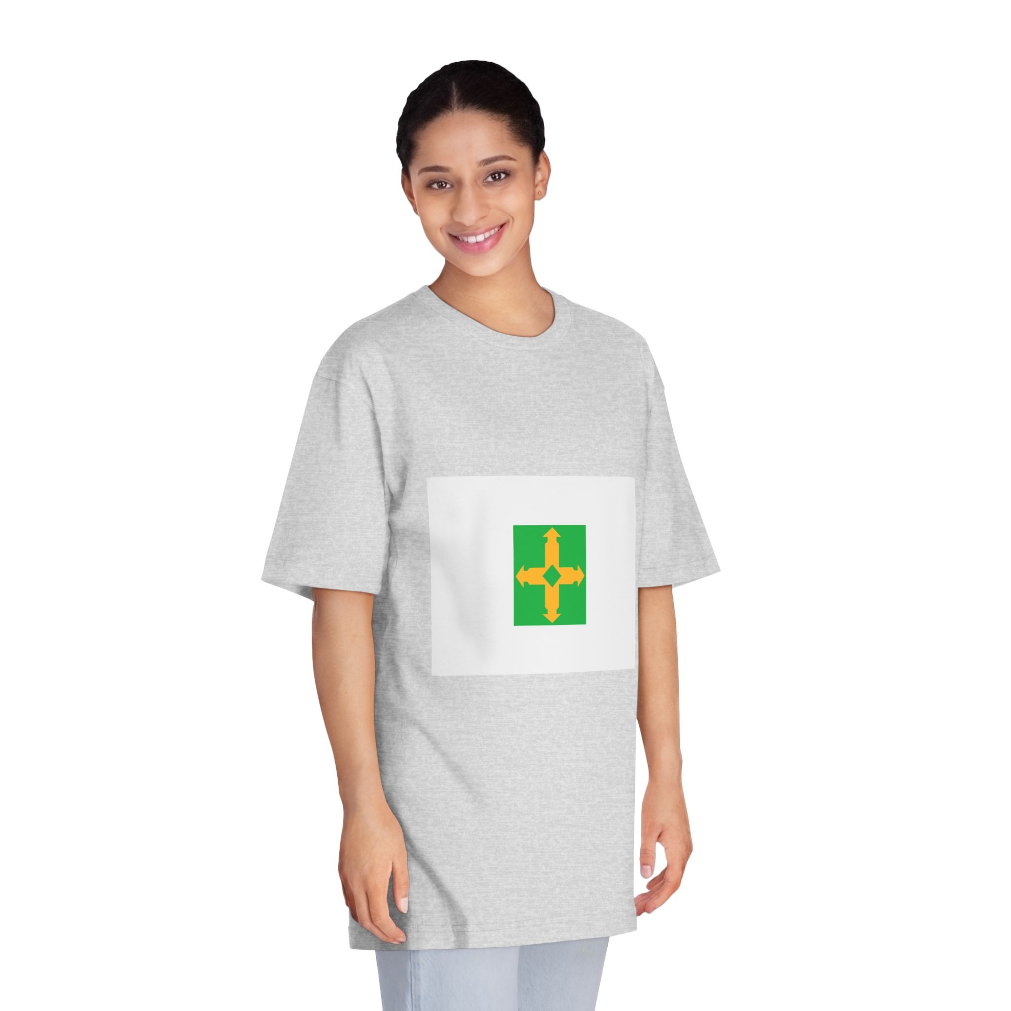 Bandeira Do Distrito Federal (brasil) Unisex Classic Crewneck T Shirt - Image 15