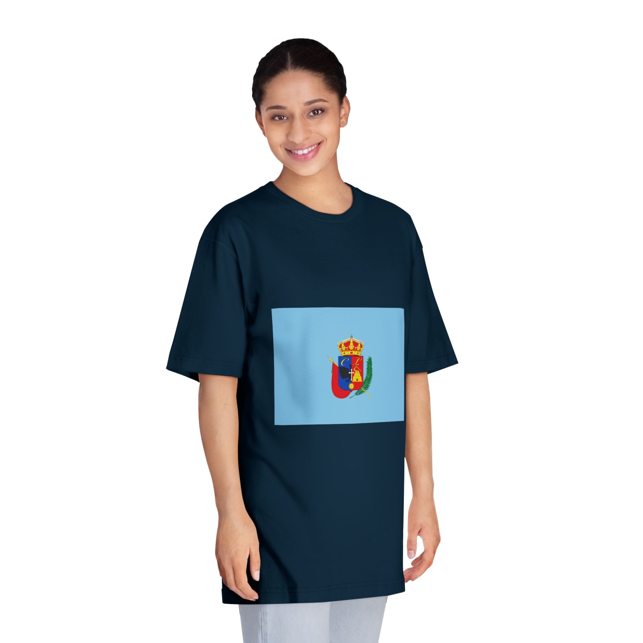 Bandera de Cajamarca Unisex Classic Crewneck T Shirt - Image 19