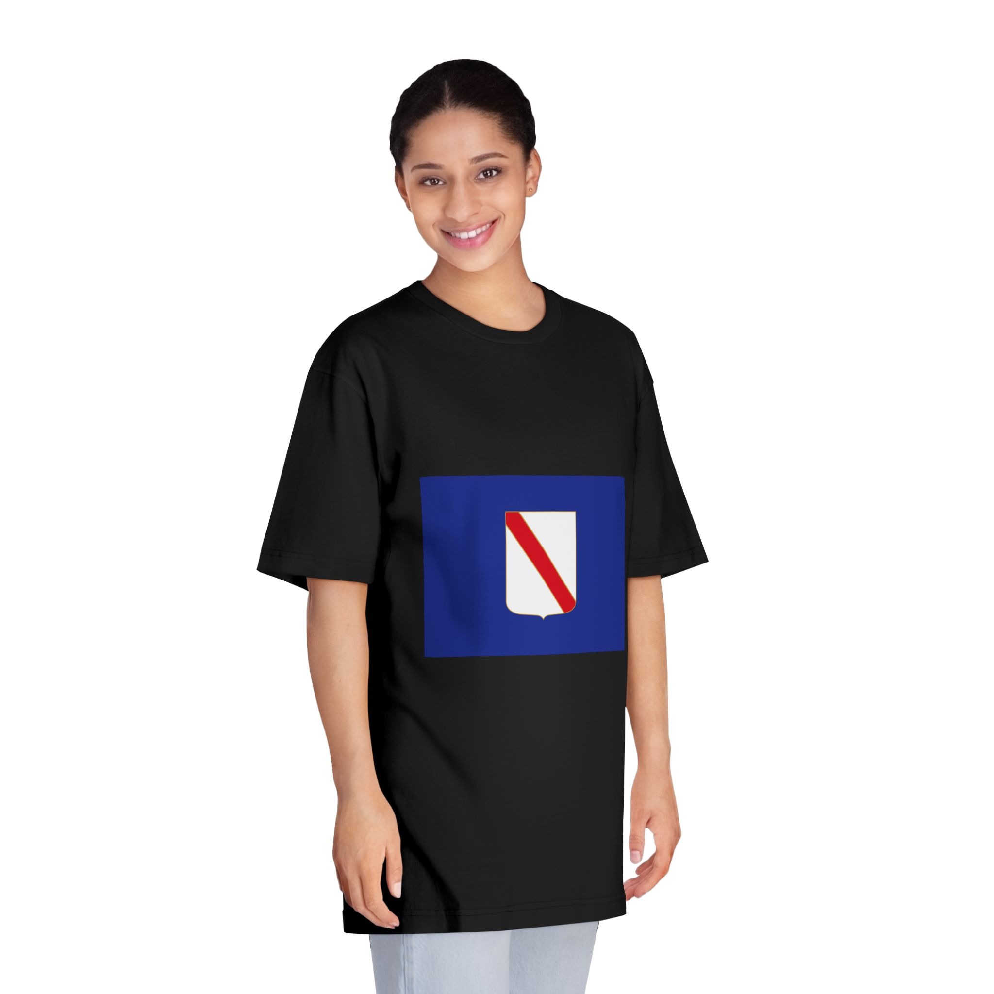 Flag of Campania Unisex Classic Crewneck T Shirt - Image 7