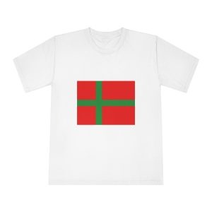 Flag of Denmark Bornholm Unisex Classic Crewneck T Shirt