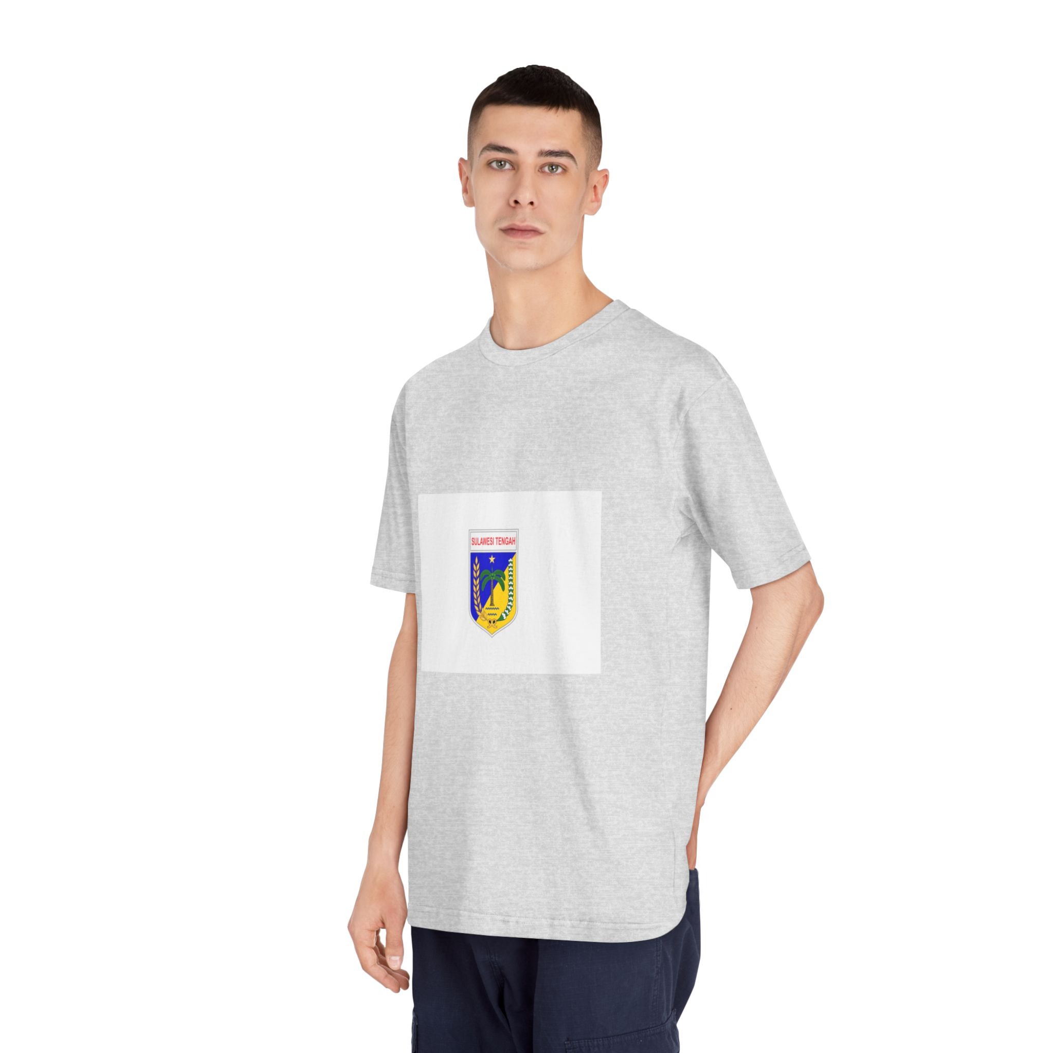 Flag of Central Sulawesi Unisex Classic Crewneck T Shirt - Image 16