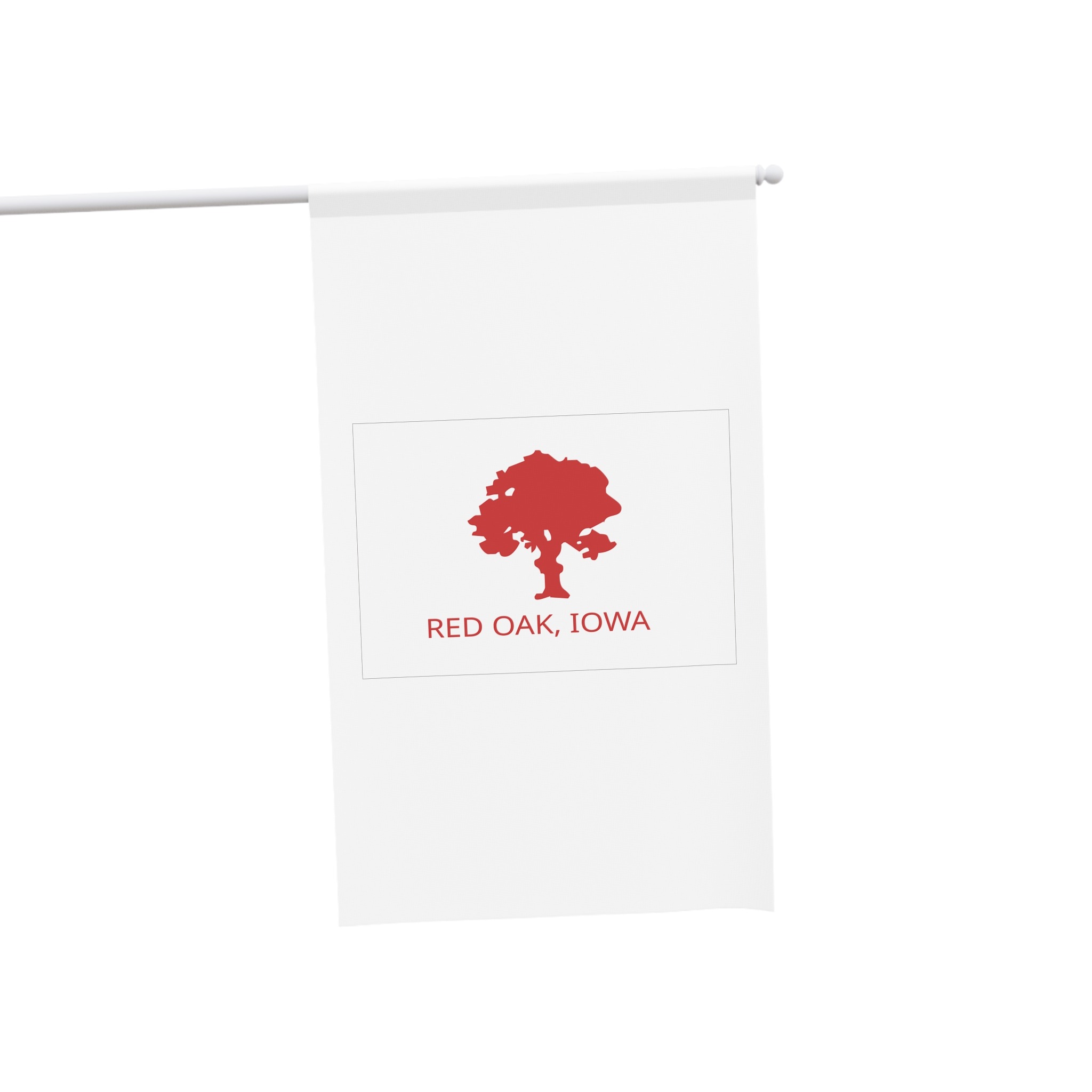 Flag of Red Oak, Iowa House Banner - Image 3