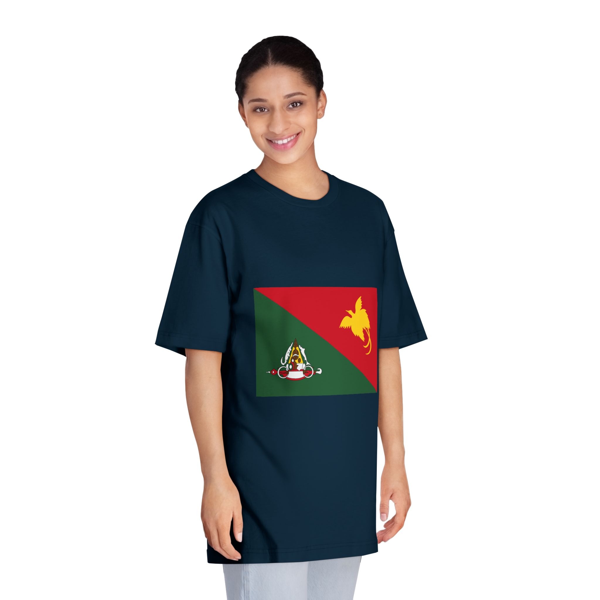 Flag of East Sepik Unisex Classic Crewneck T Shirt - Image 19