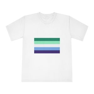 Striped New Gay Male Pride Flag Unisex Classic Crewneck T Shirt