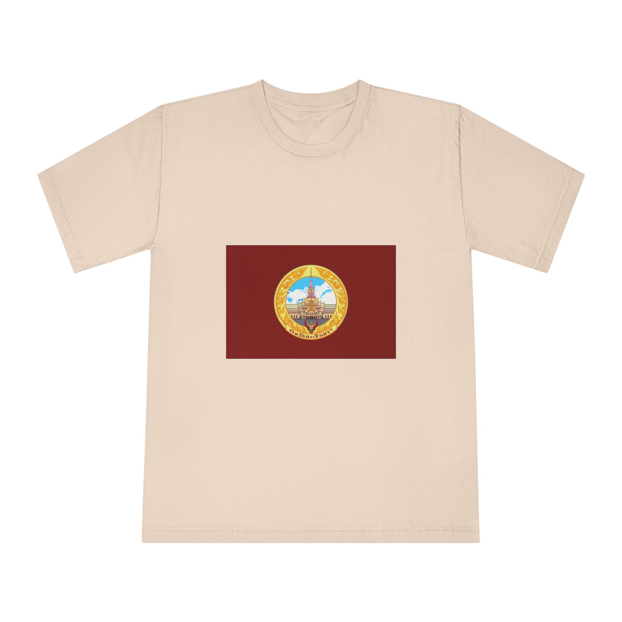 Flag of Chachoengsao Province Unisex Classic Crewneck T Shirt - Image 9