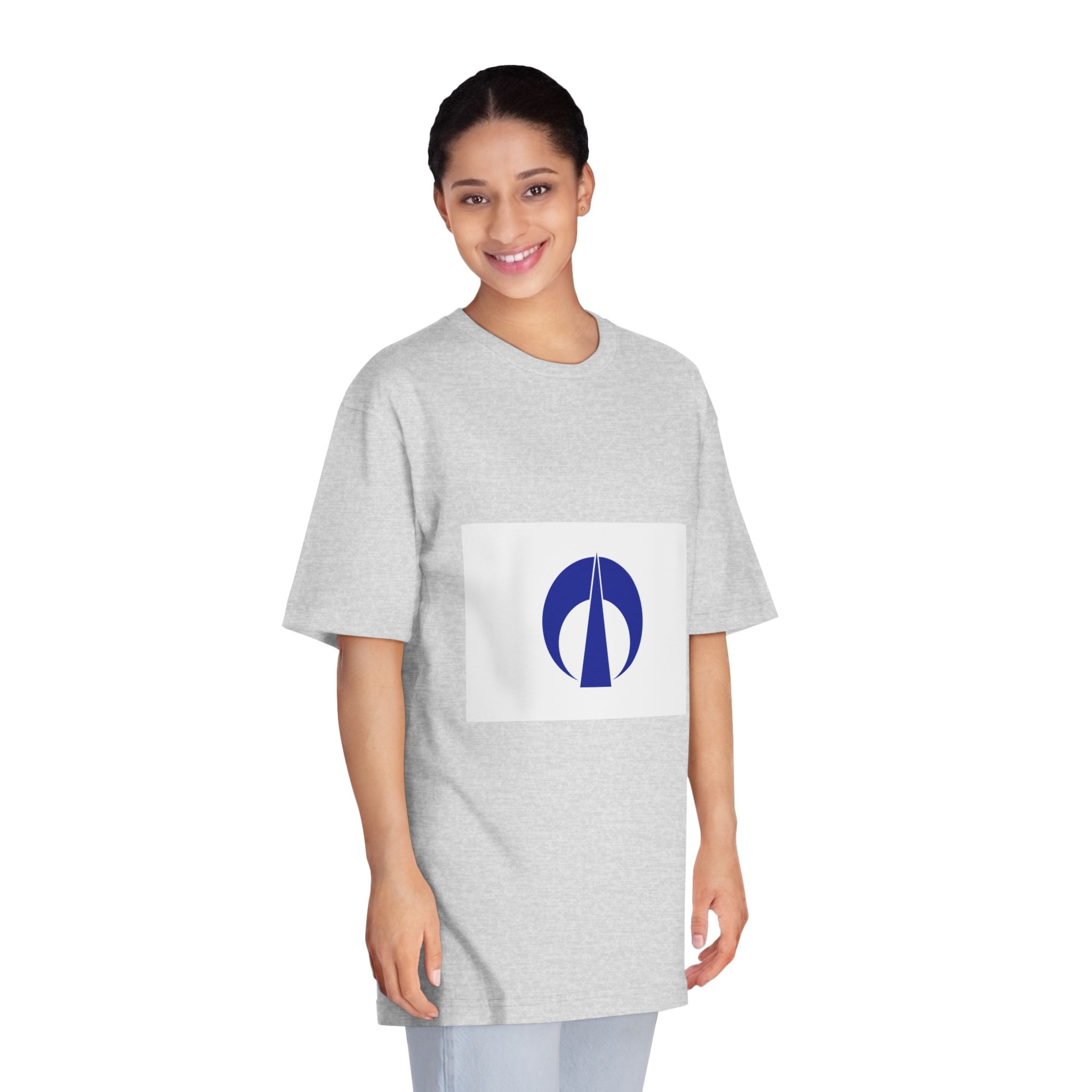 Flag of Fuchu City Unisex Classic Crewneck T Shirt - Image 15