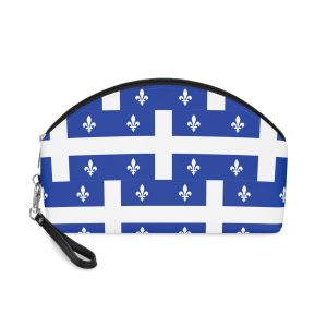 Flag of Quebec Makeup Bag