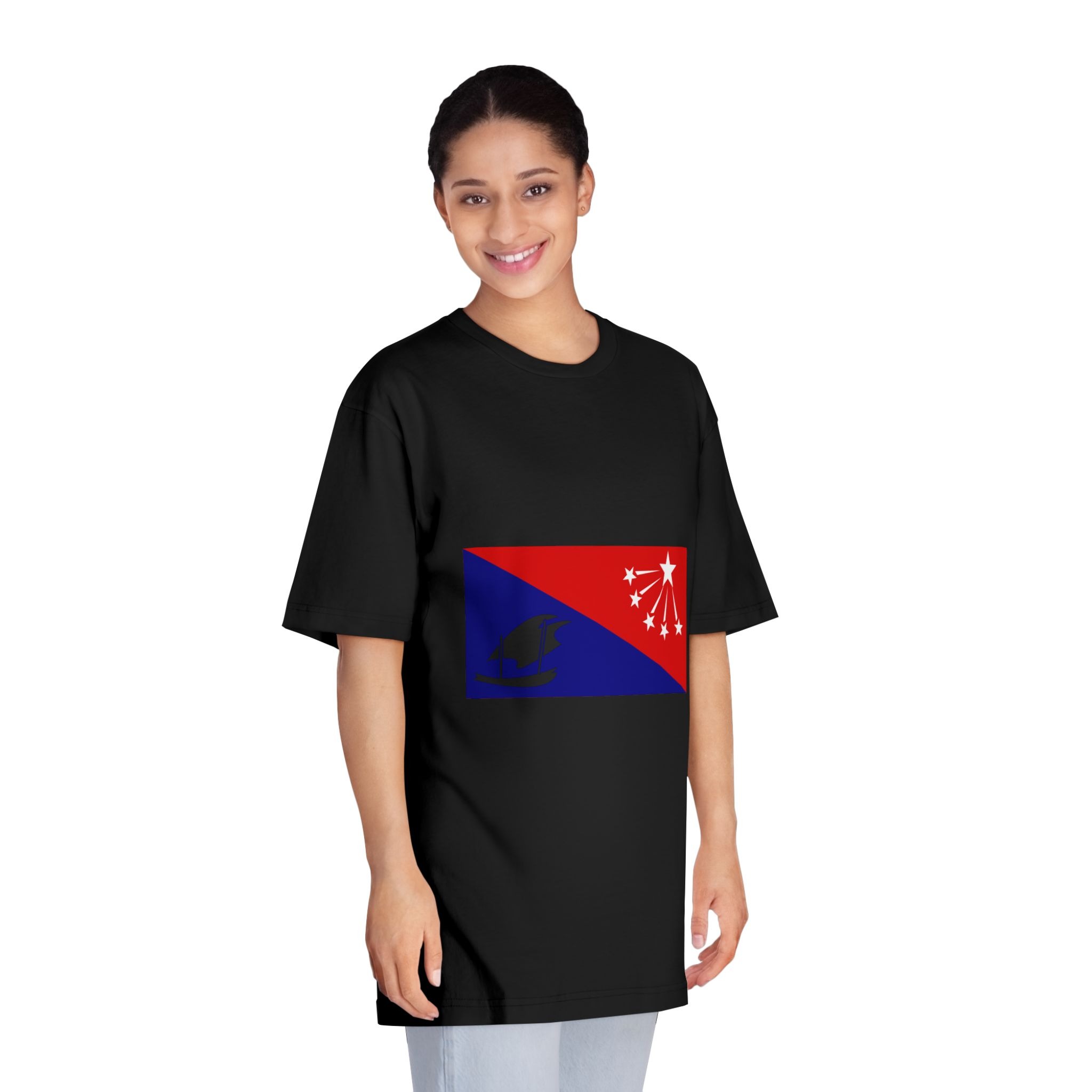 Flag of Central Province, Papua New Guinea Unisex Classic Crewneck T Shirt - Image 7