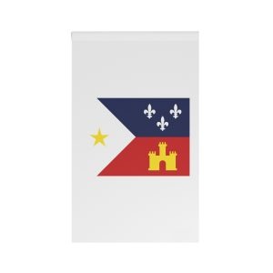 Louisiana State Flag With Symbolic Elements House Banner
