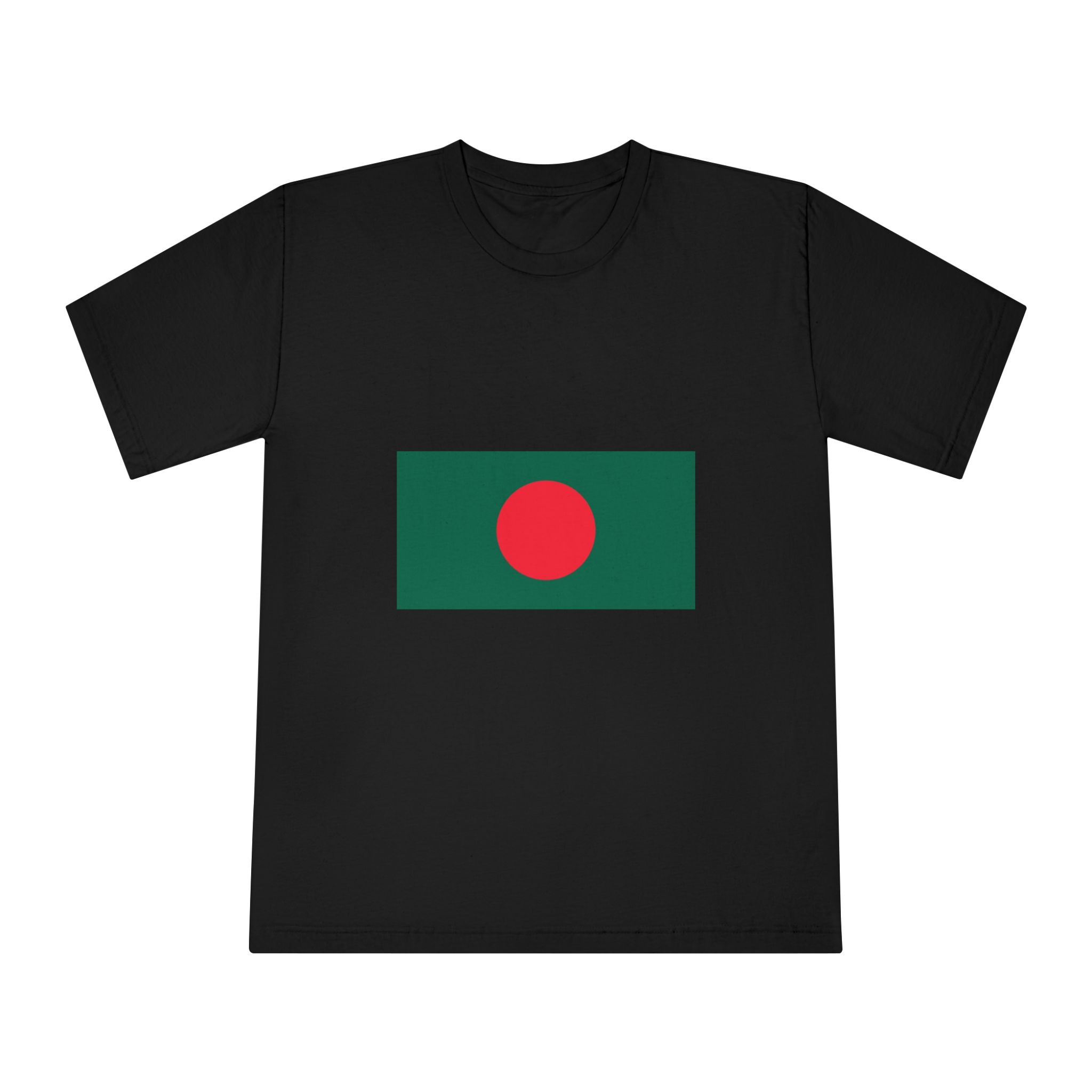 Bangladesh Flag Unisex Classic Crewneck T Shirt - Image 5
