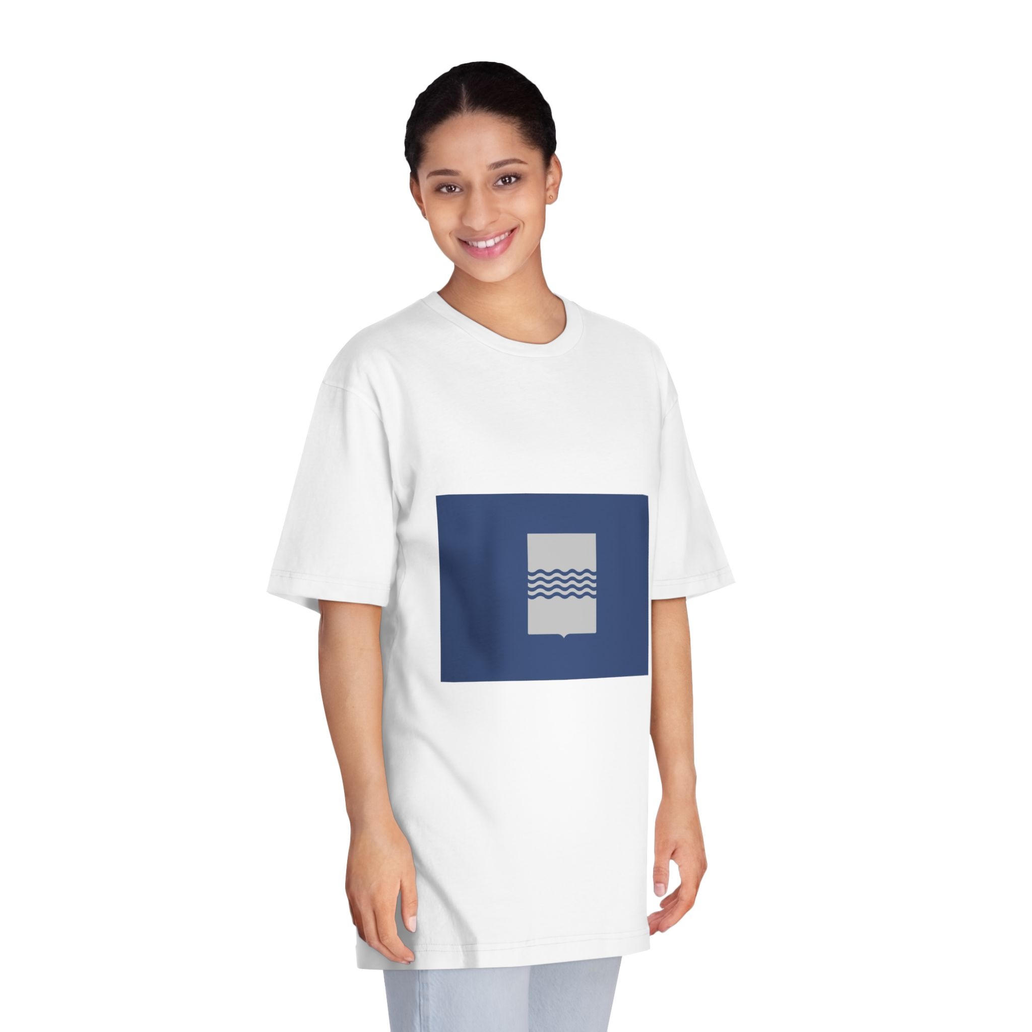 Flag of Basilicata Unisex Classic Crewneck T Shirt - Image 3