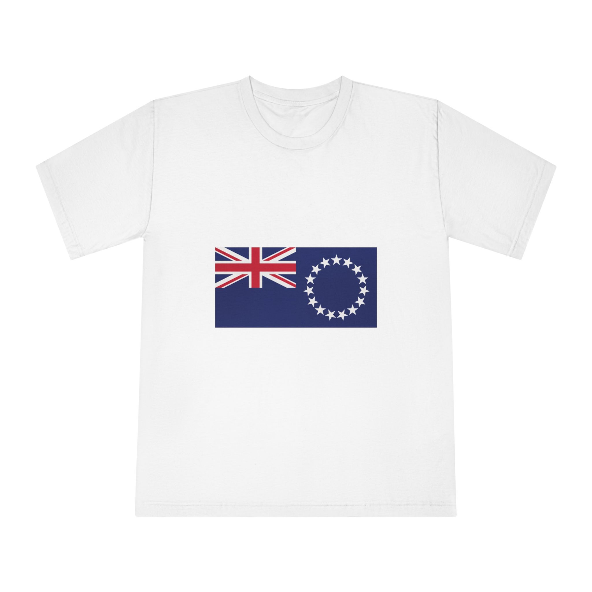 Cook Islands Flag Unisex Classic Crewneck T Shirt