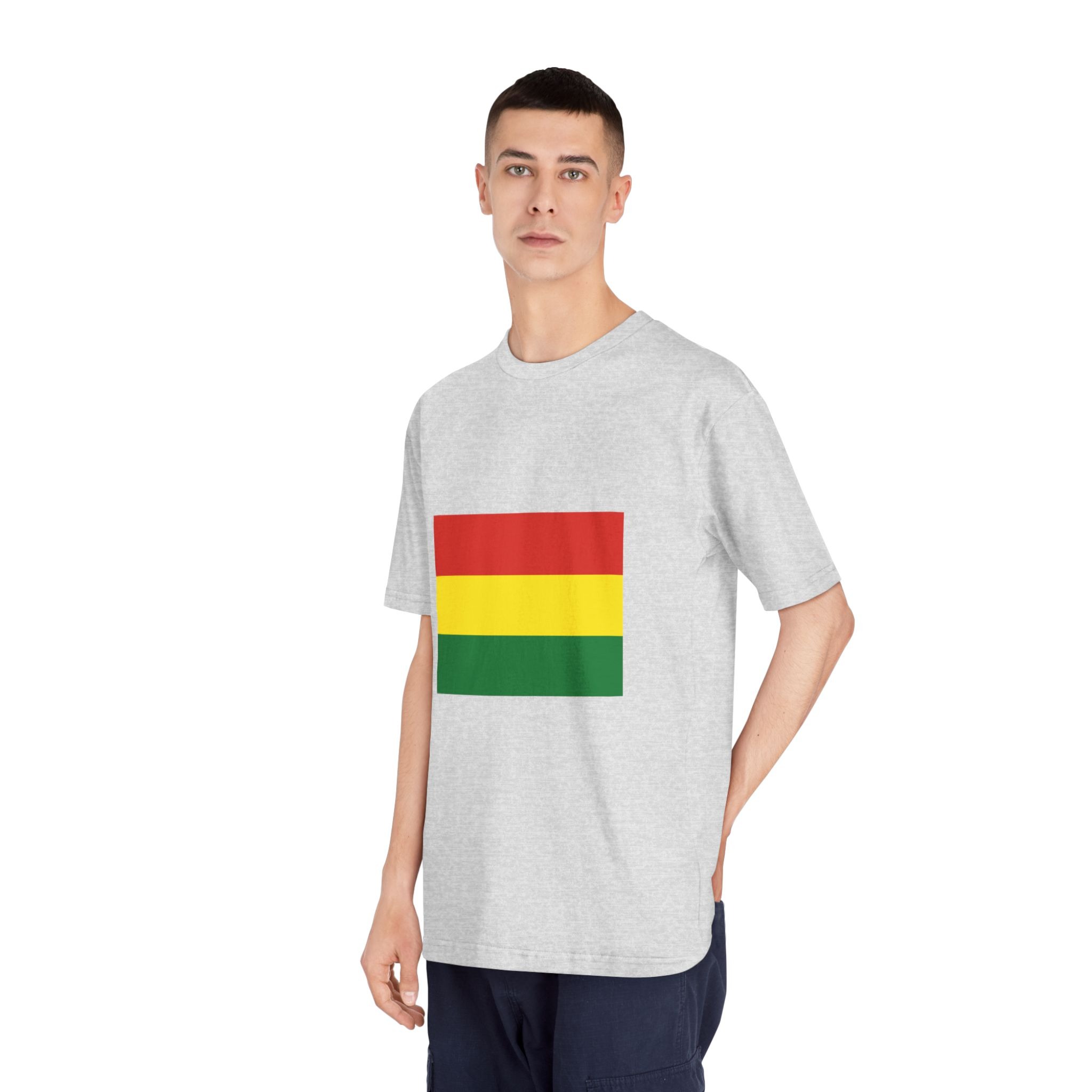 Flag of Bolivia Unisex Classic Crewneck T Shirt - Image 16