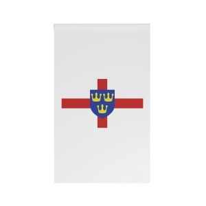 East Anglia Flag Three Golden Crowns Red Regional Flag East Anglia England English House Banner