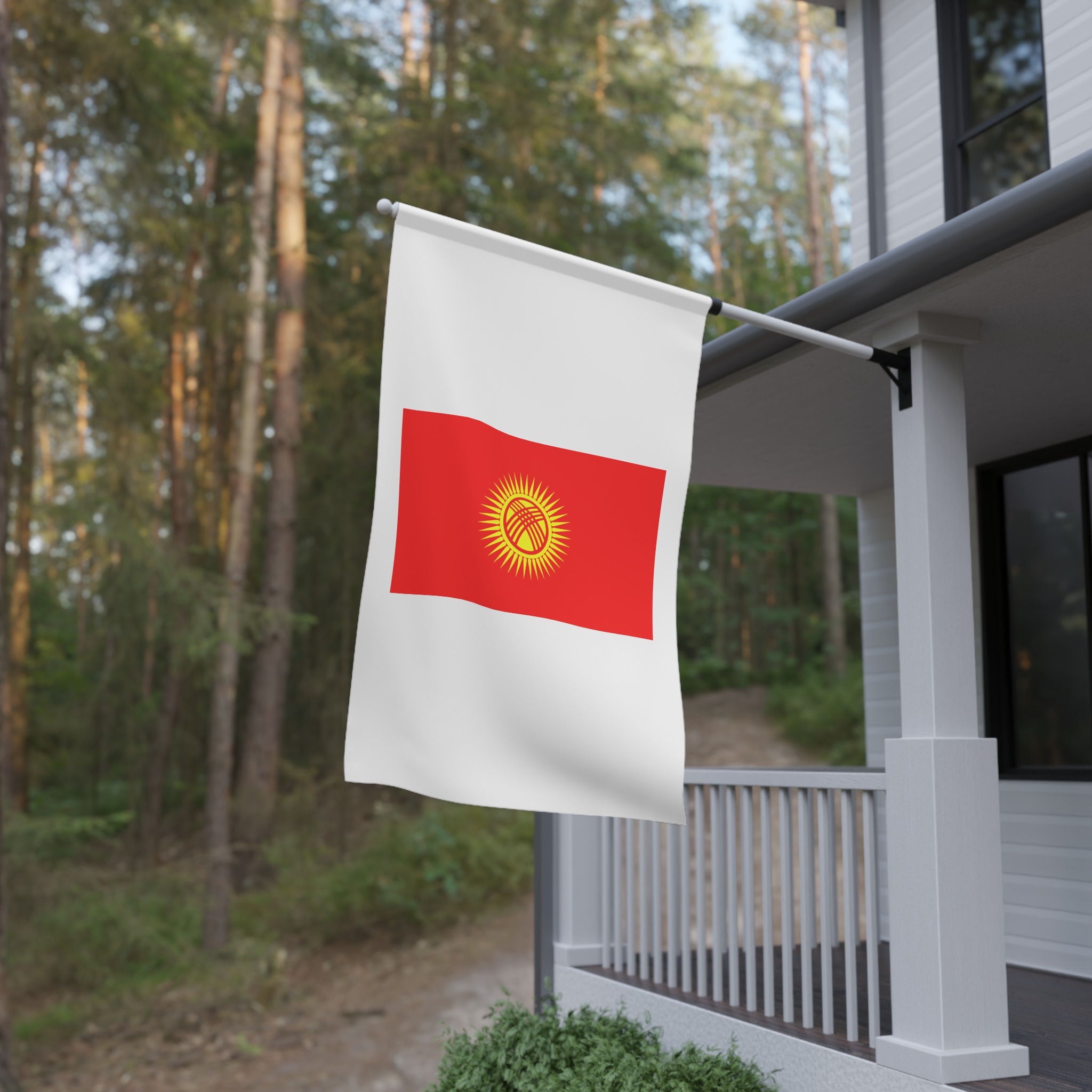 Flag of Kyrgyzstan House Banner - Image 4