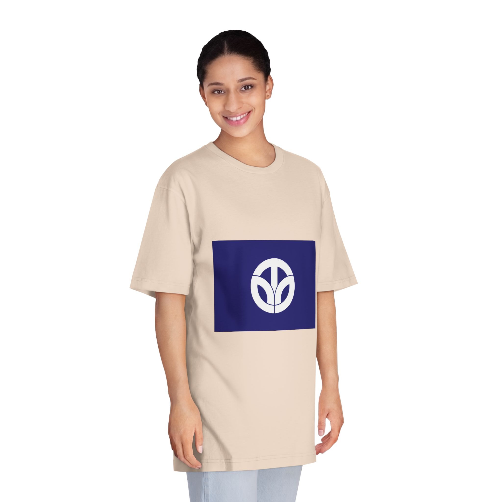 Flag of Fukui Prefecture Unisex Classic Crewneck T Shirt - Image 11