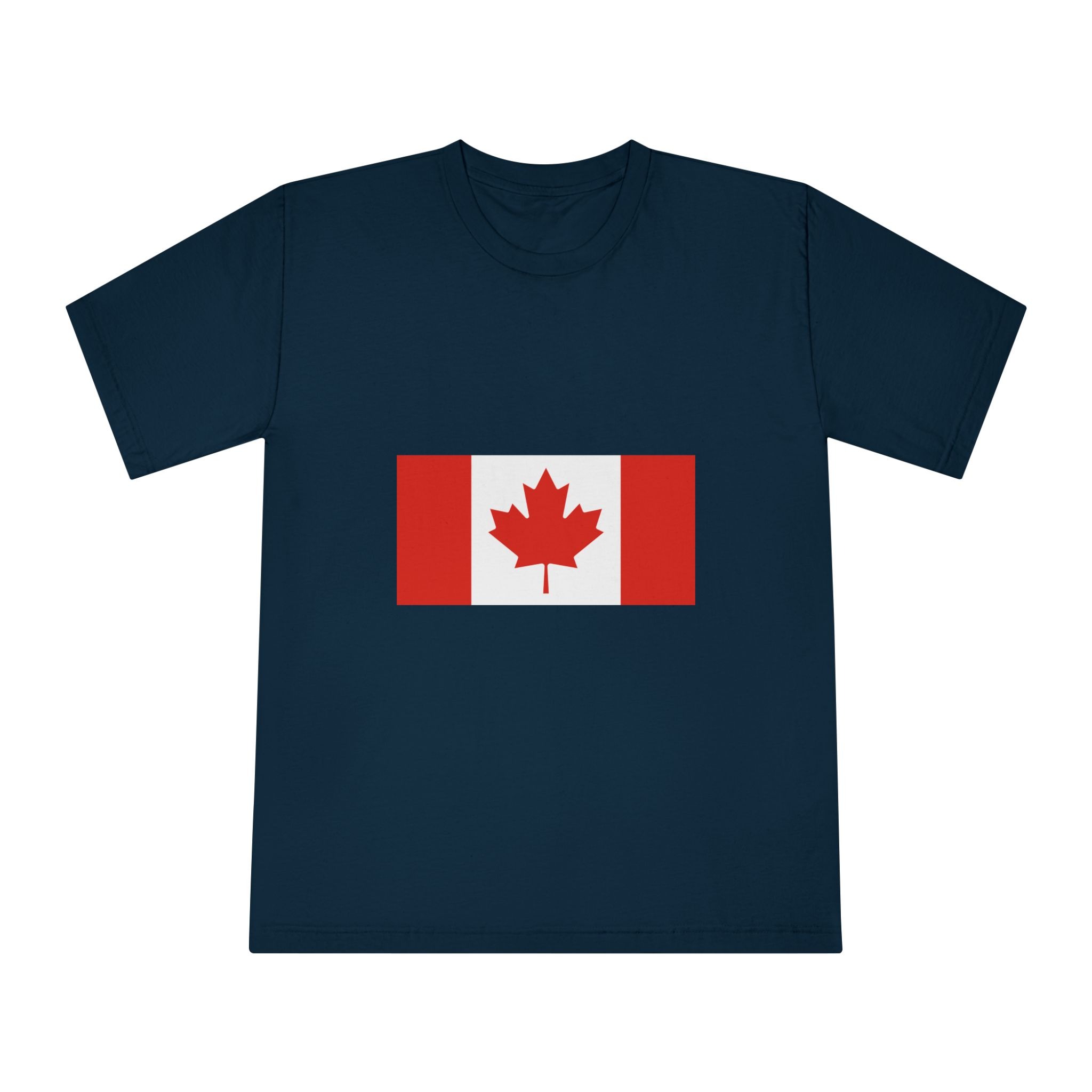 Flag of Canada (pantone) Unisex Classic Crewneck T Shirt - Image 17