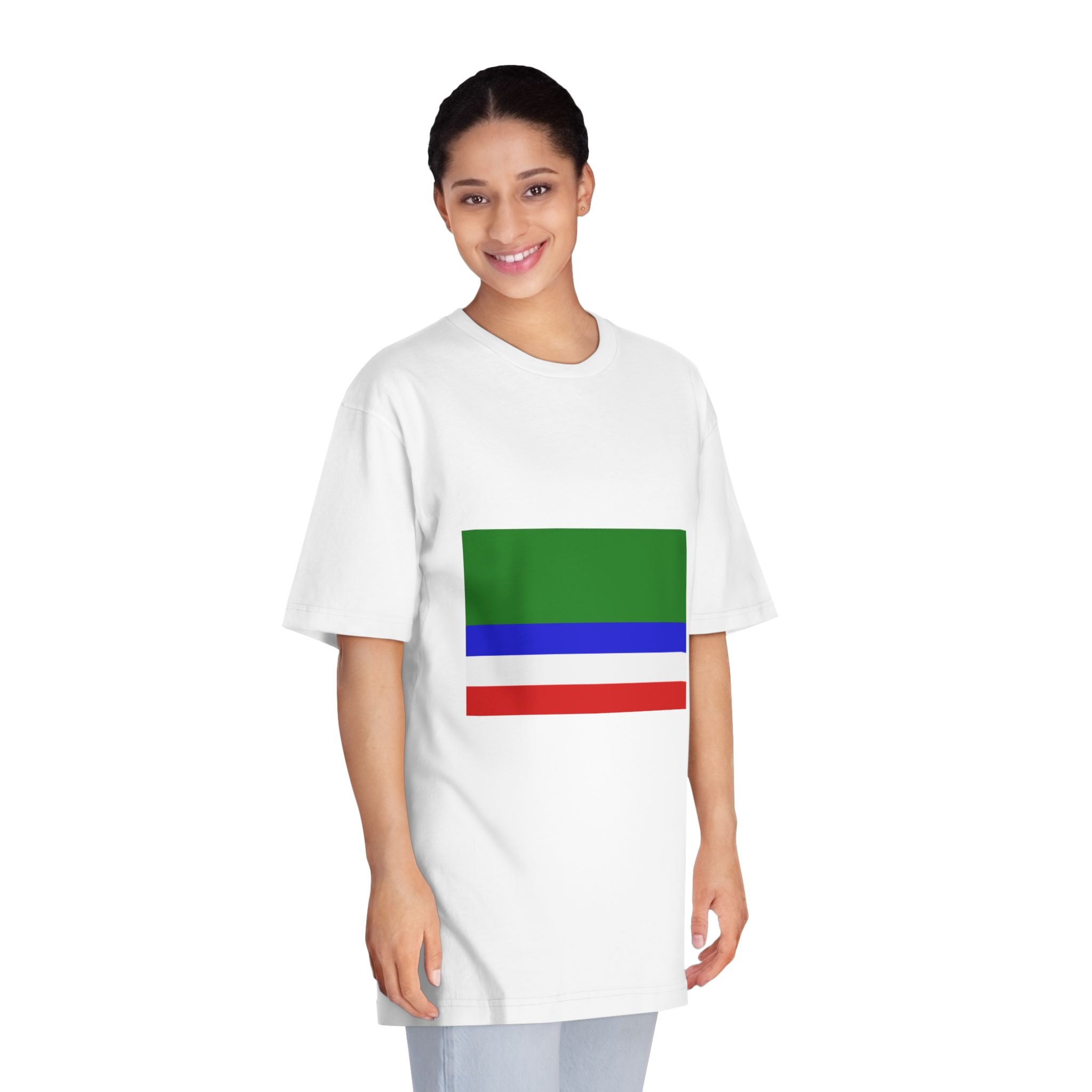 Flag of Canindeyú Department Unisex Classic Crewneck T Shirt - Image 3