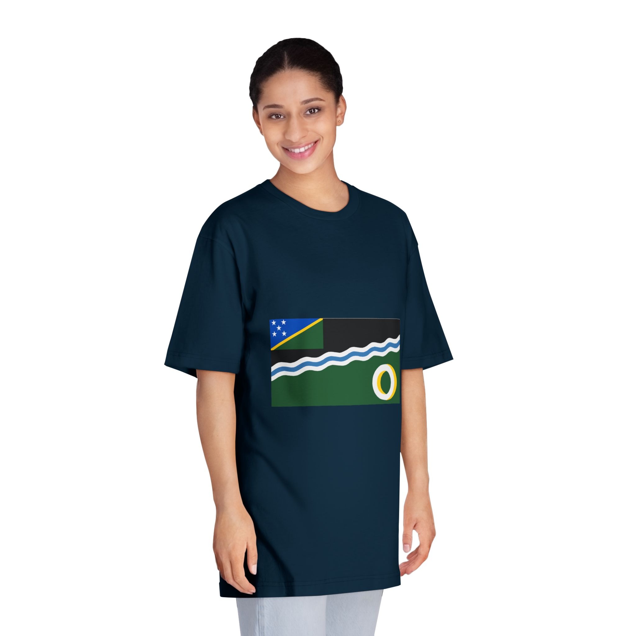 Px Flag of Western Province Solomon Islands Unisex Classic Crewneck T Shirt - Image 19
