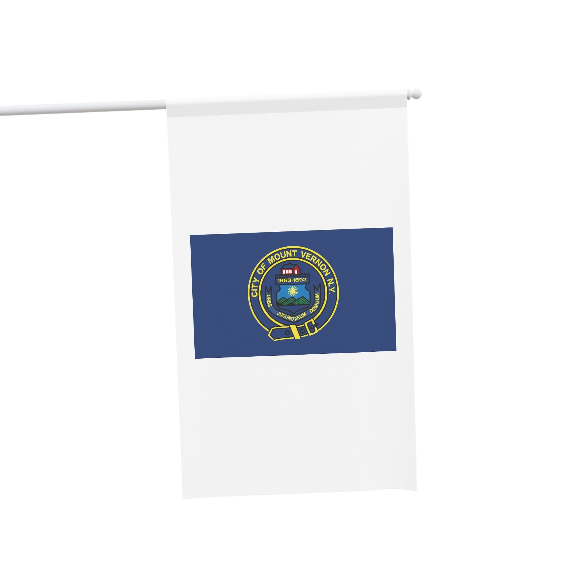 Flag of Mount Vernon, New York House Banner - Image 3