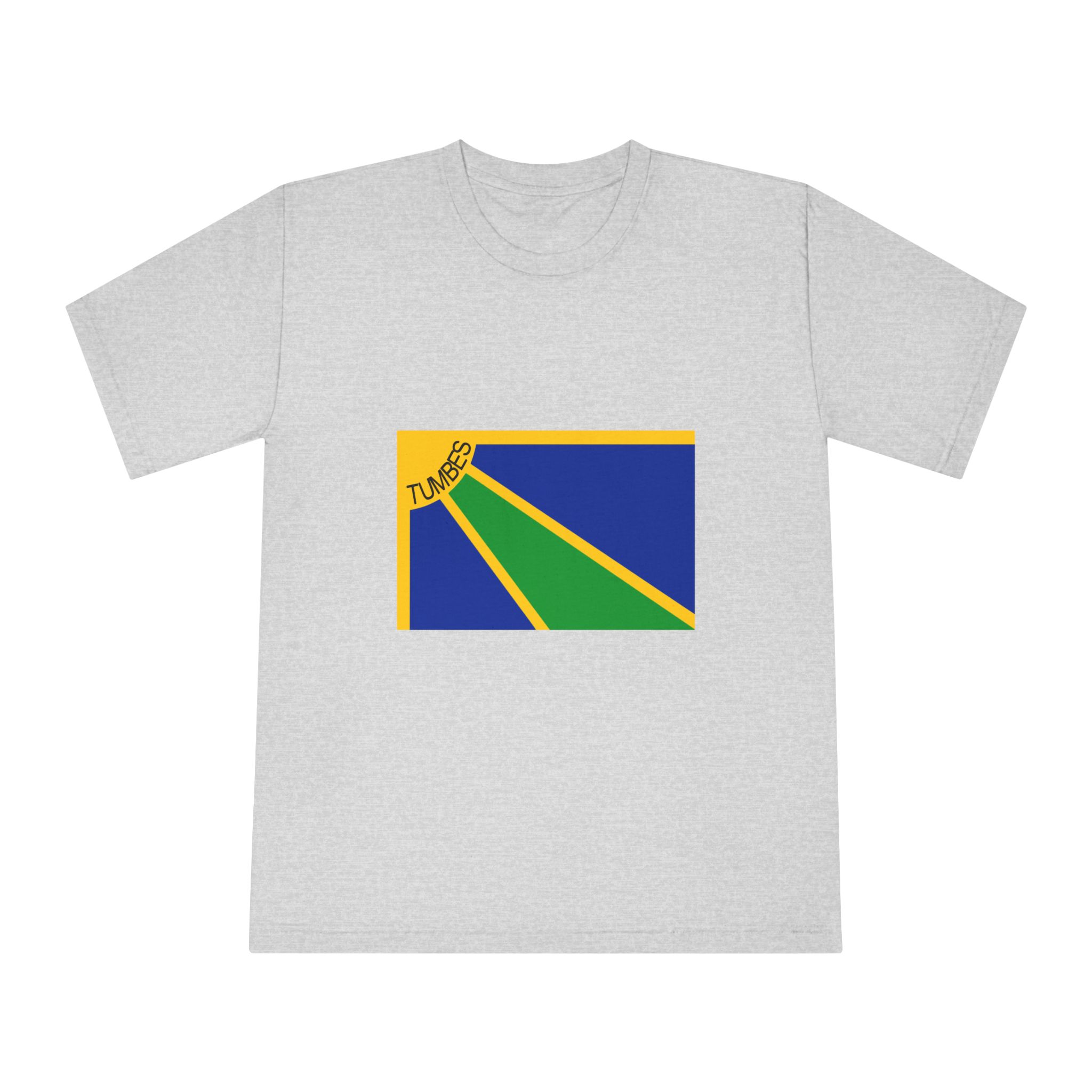 Bandera de Tumbes Unisex Classic Crewneck T Shirt - Image 13