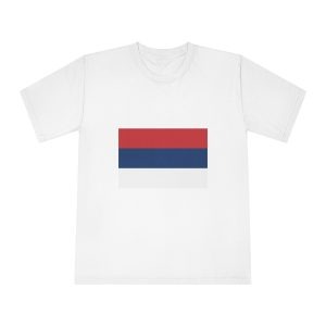 Civil Flag of Serbia Unisex Classic Crewneck T Shirt