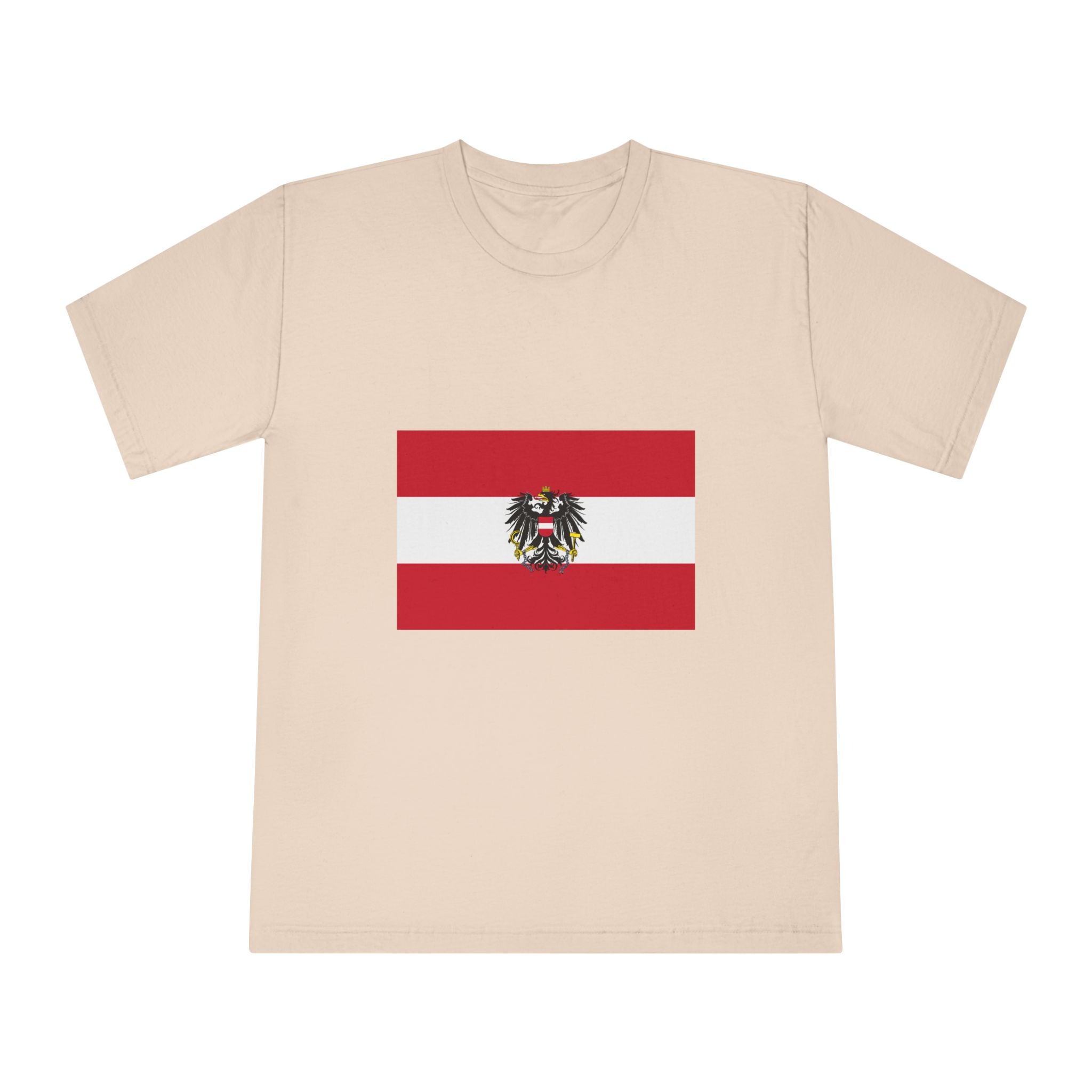 Flag of Austria (state) Unisex Classic Crewneck T Shirt - Image 9