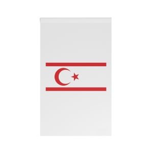 Flag Turkish Republic Northern Cyprus House Banner