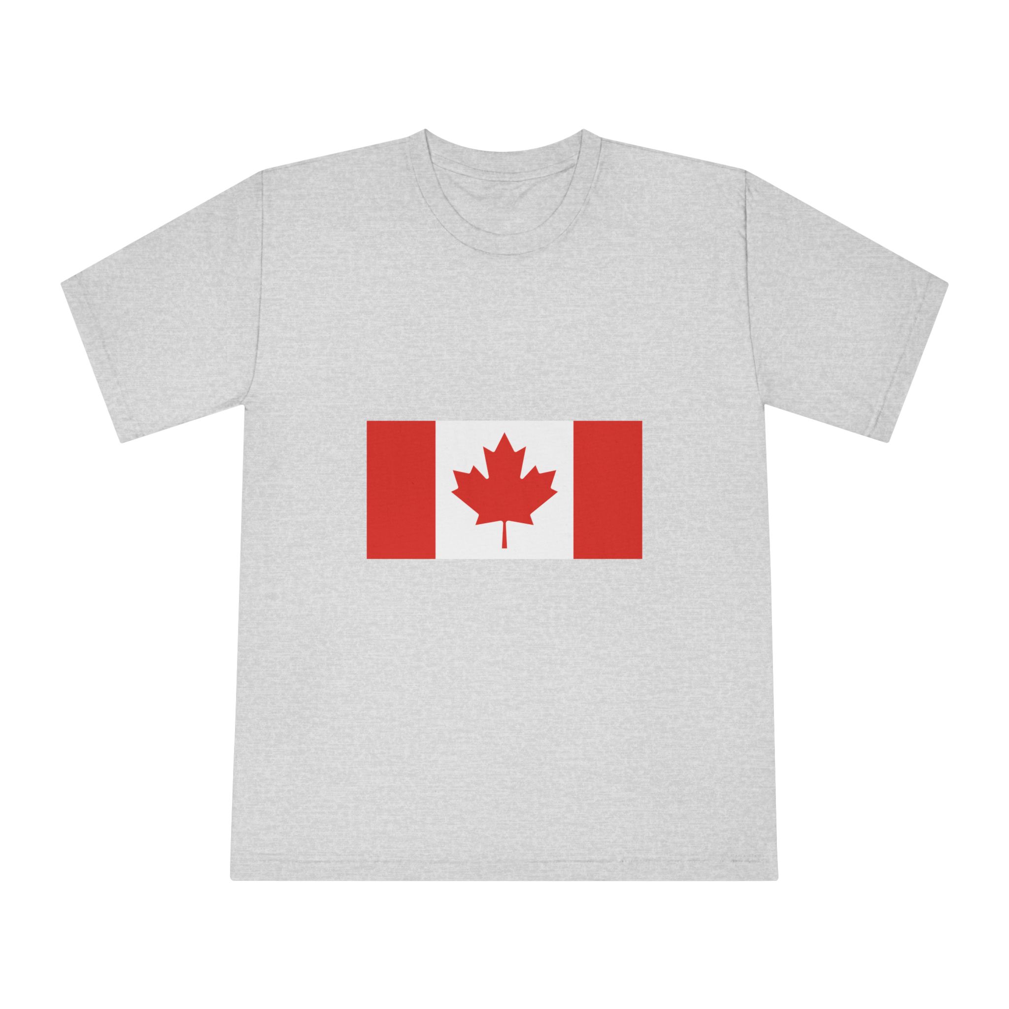 Flag of Canada (pantone) Unisex Classic Crewneck T Shirt - Image 13