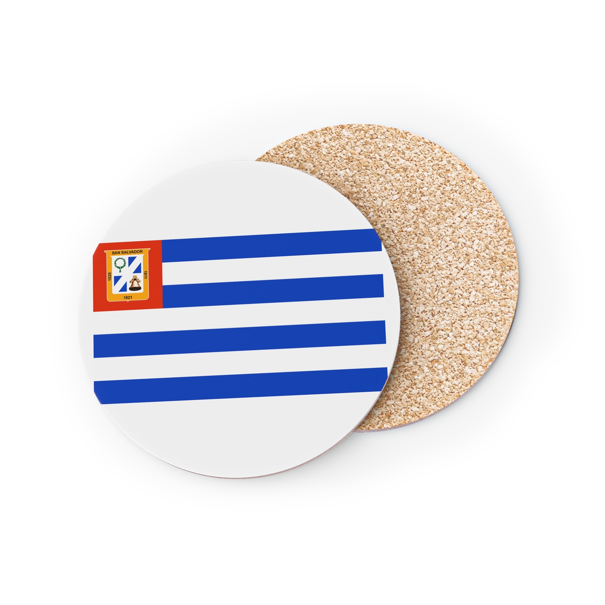 San Salvador Flag Coasters