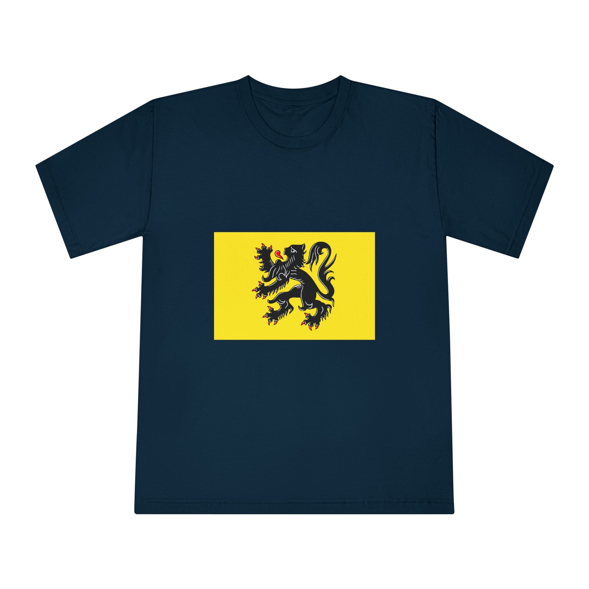 Flag of Flanders Unisex Classic Crewneck T Shirt - Image 17
