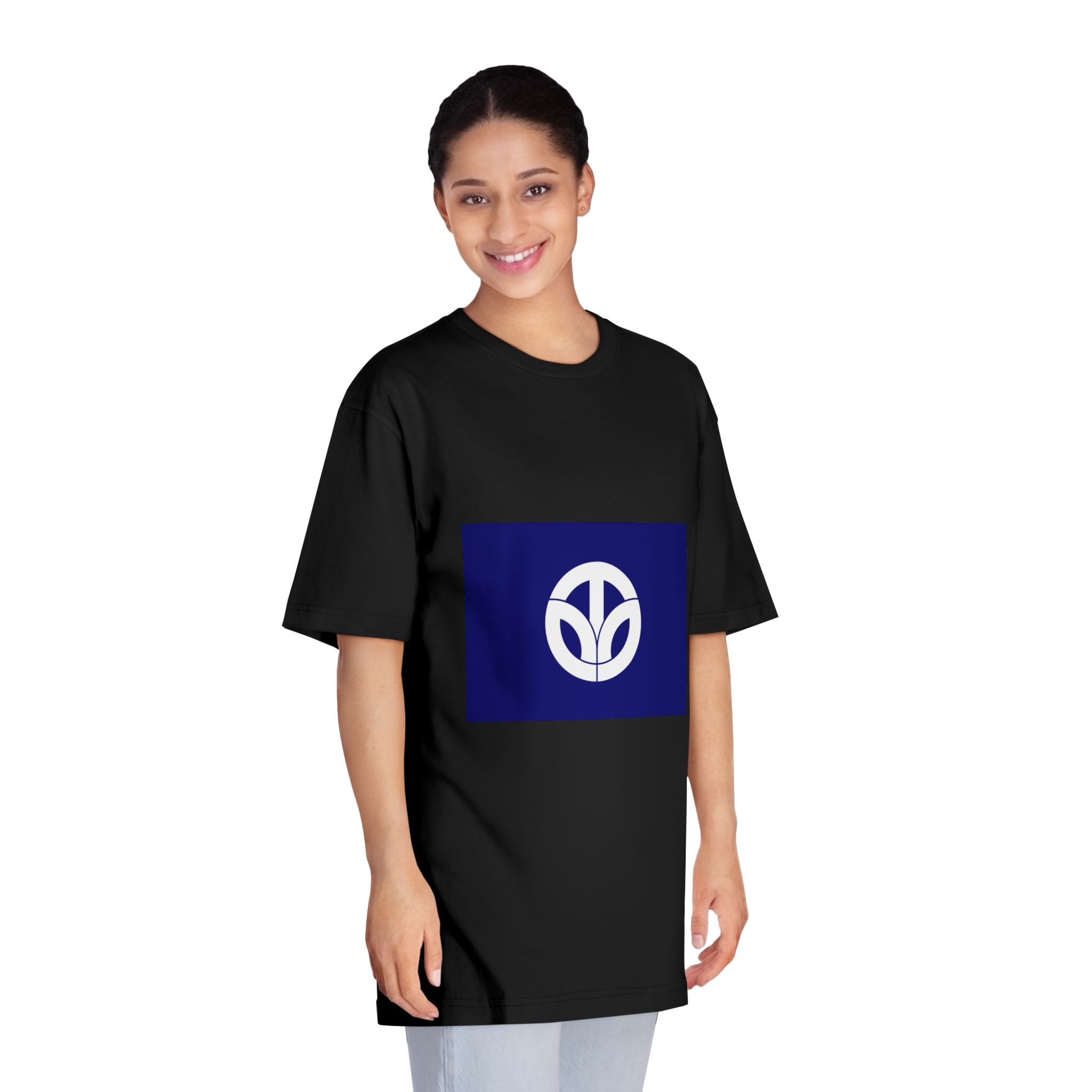 Flag of Fukui Prefecture Unisex Classic Crewneck T Shirt - Image 7