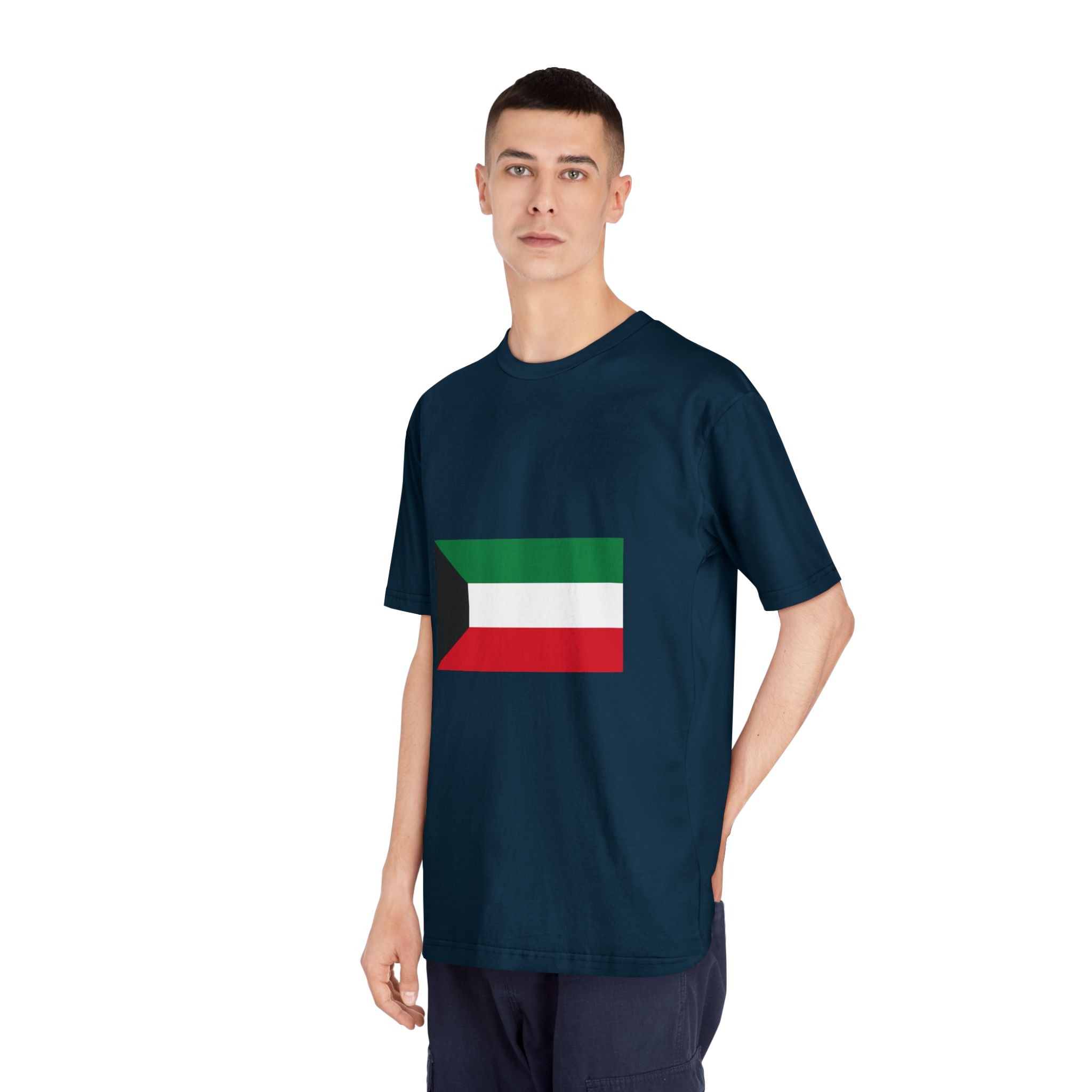 Flag of Kuwait Unisex Classic Crewneck T Shirt - Image 20