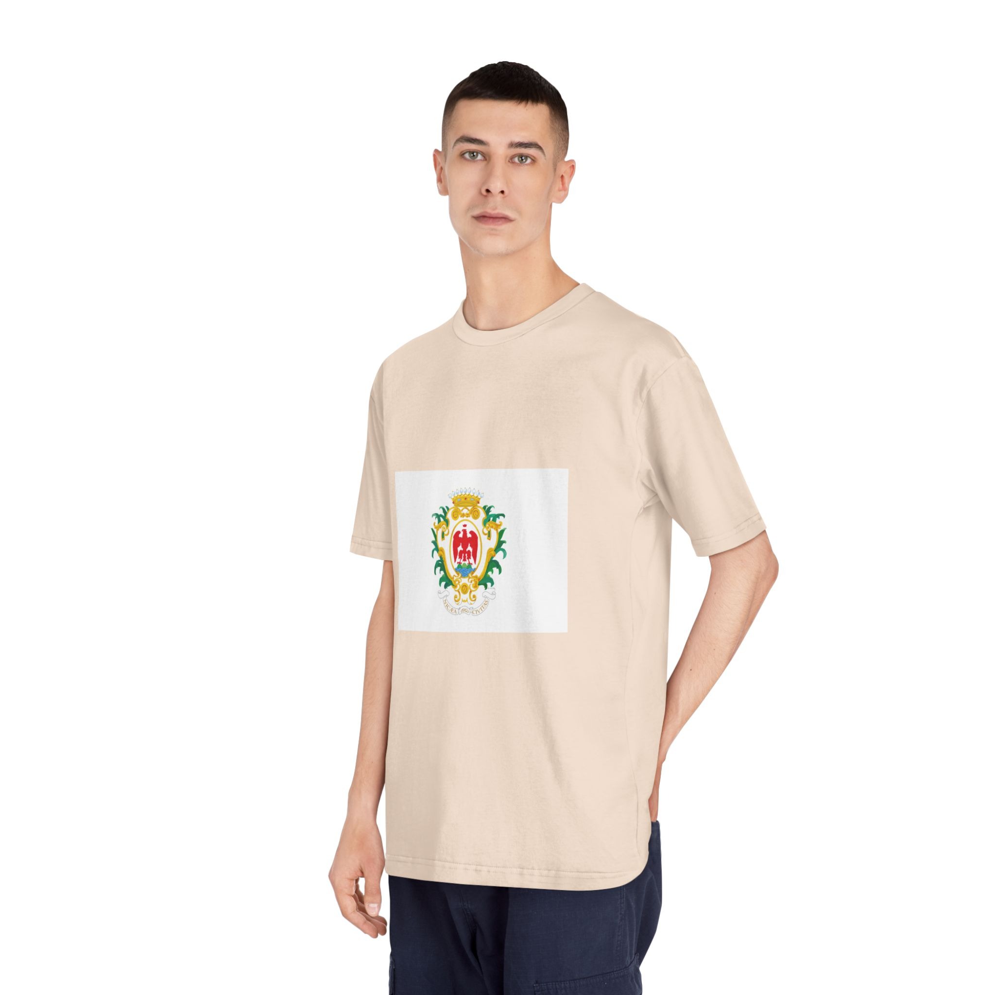 Bandièra de Niça Unisex Classic Crewneck T Shirt - Image 12
