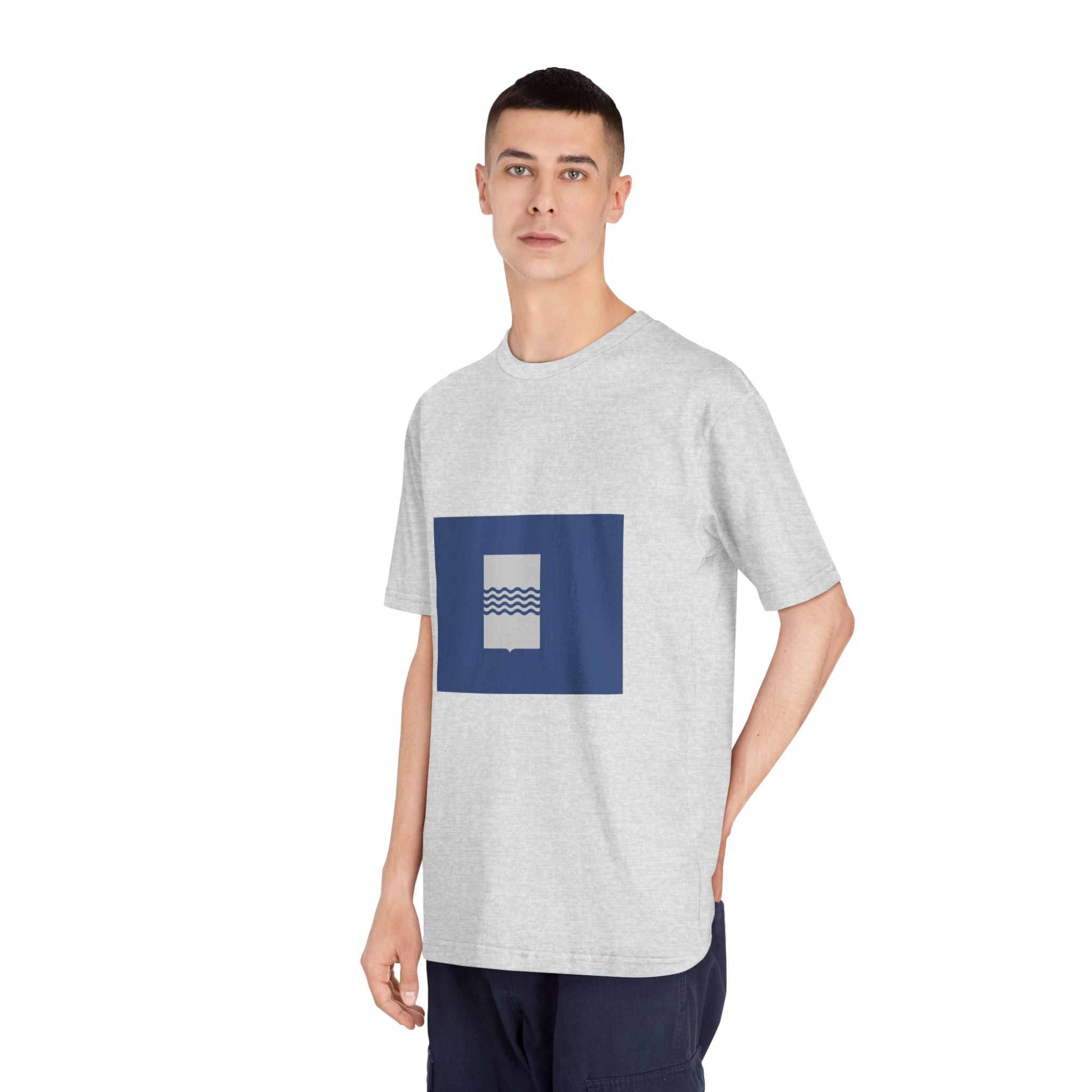 Flag of Basilicata Unisex Classic Crewneck T Shirt - Image 16