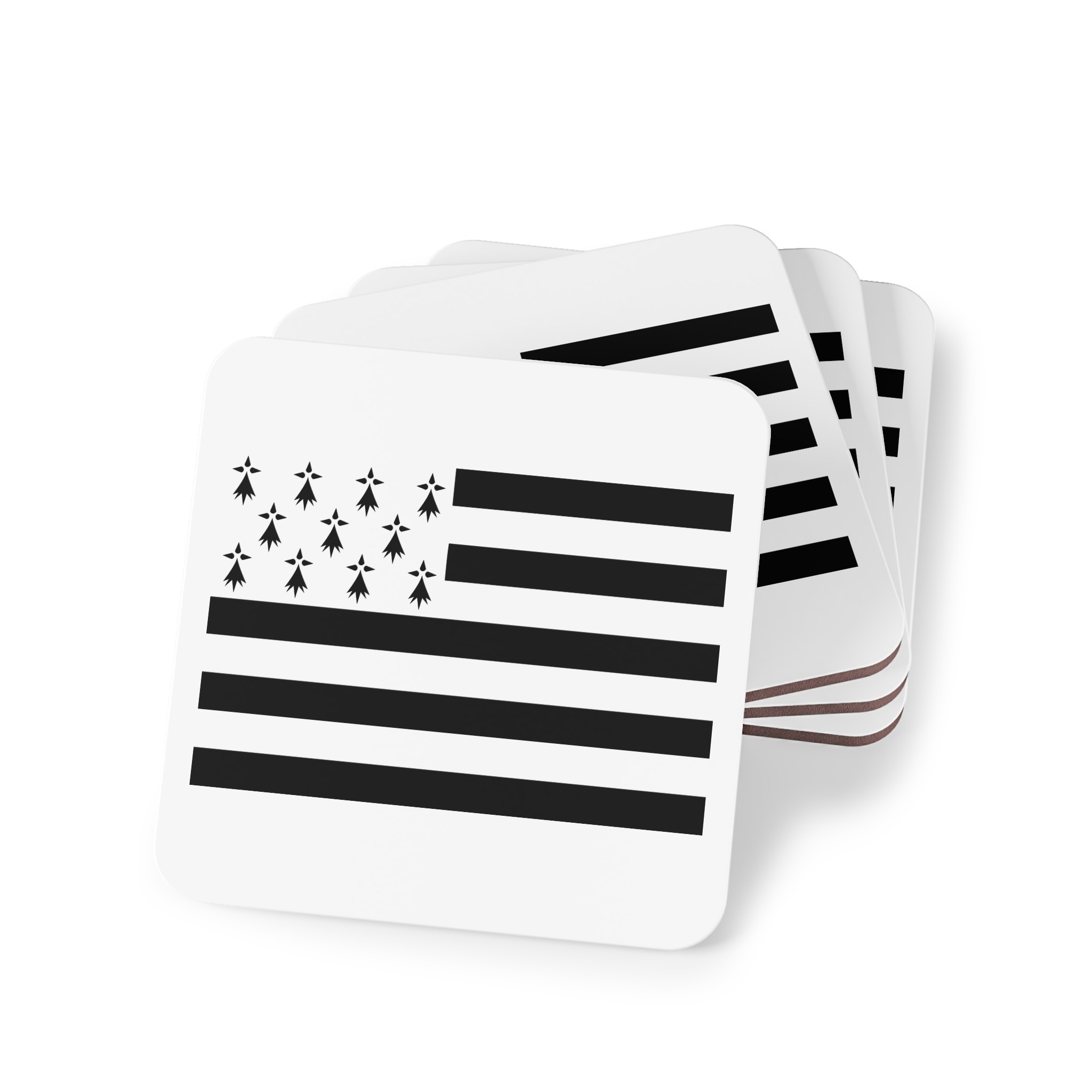 Traditional Flag Brittany Coasters - Image 7
