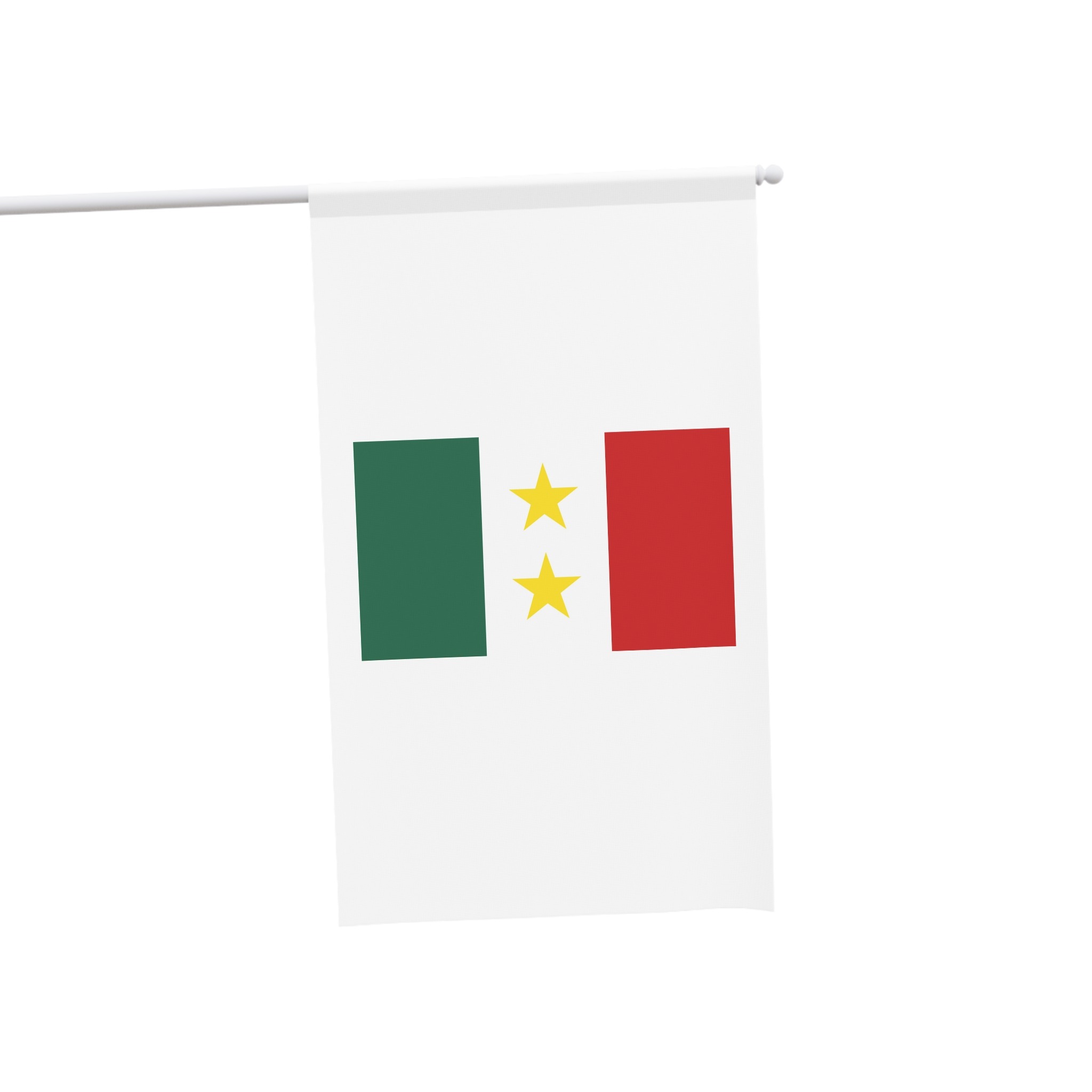 Flag Coahuila Y Tejas Historical Banner With Horizontal Stripes Representing Early Mexican House Banner - Image 3