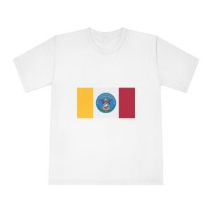 Flag of Columbus, Ohio Unisex Classic Crewneck T Shirt