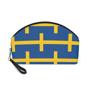 Flag of Sweden Makeup Bag