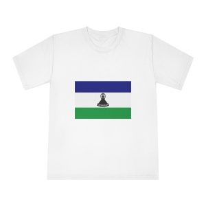 Flag of Lesotho Unisex Classic Crewneck T Shirt