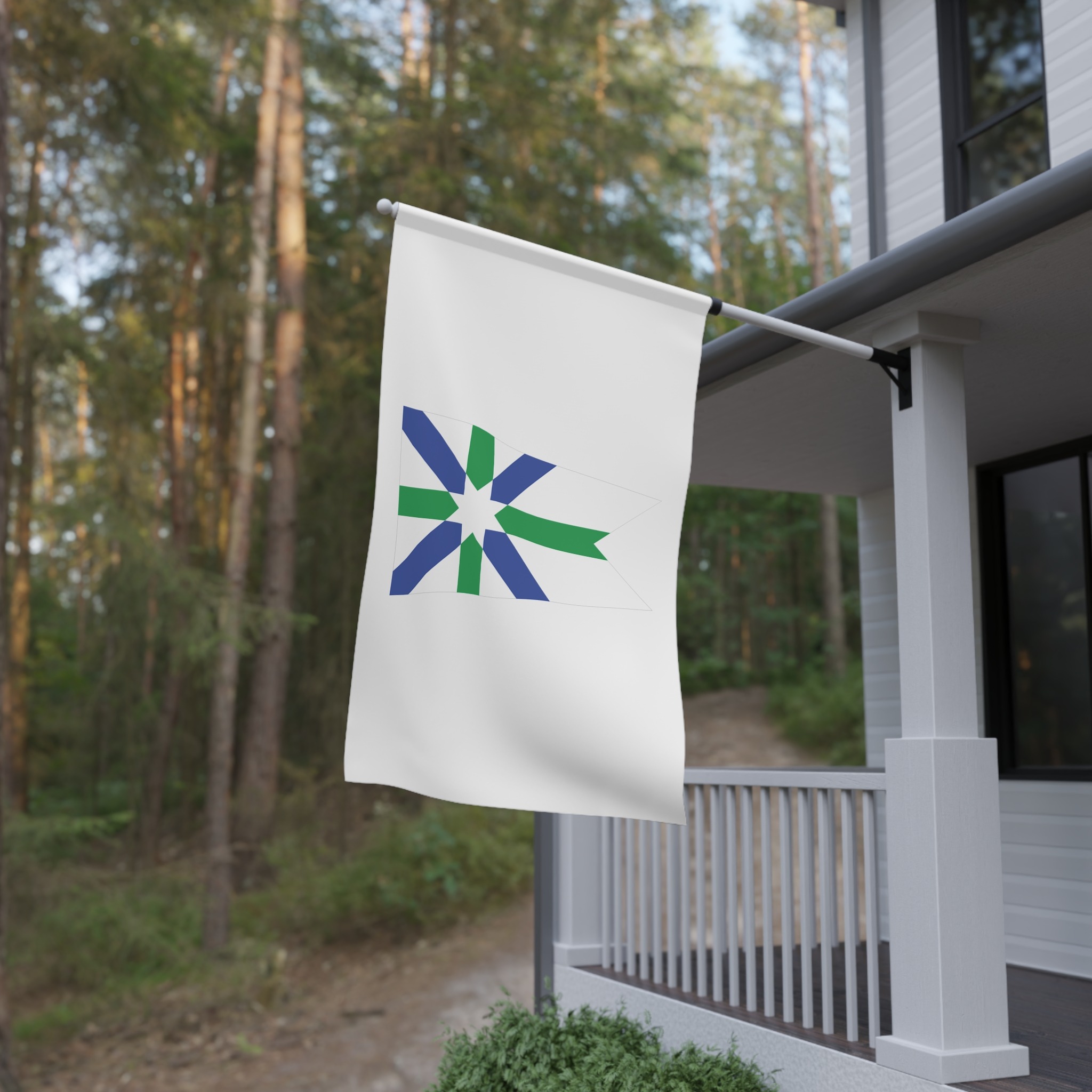 Flag of Kent, Ohio House Banner - Image 4