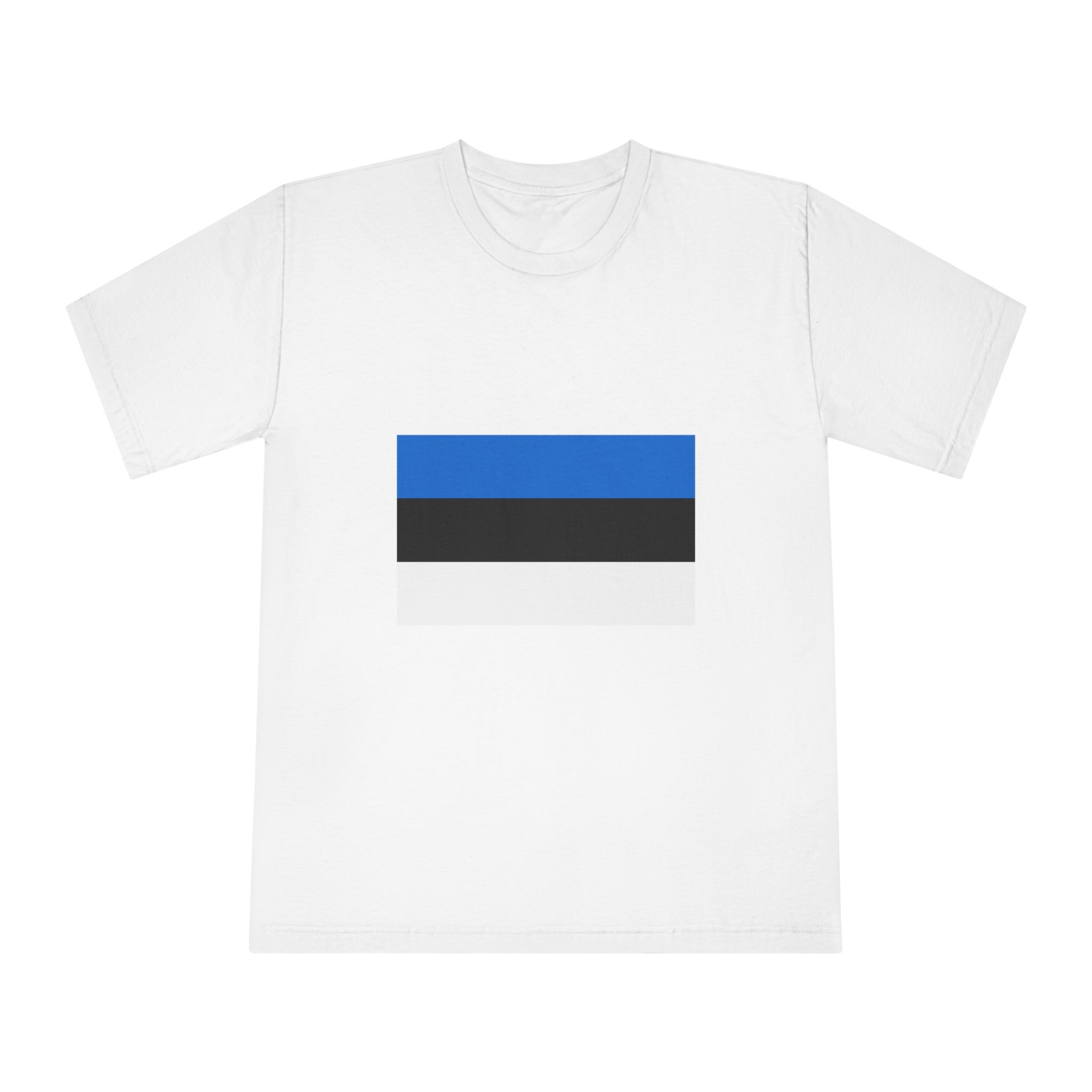 Flag of Estonia Unisex Classic Crewneck T Shirt