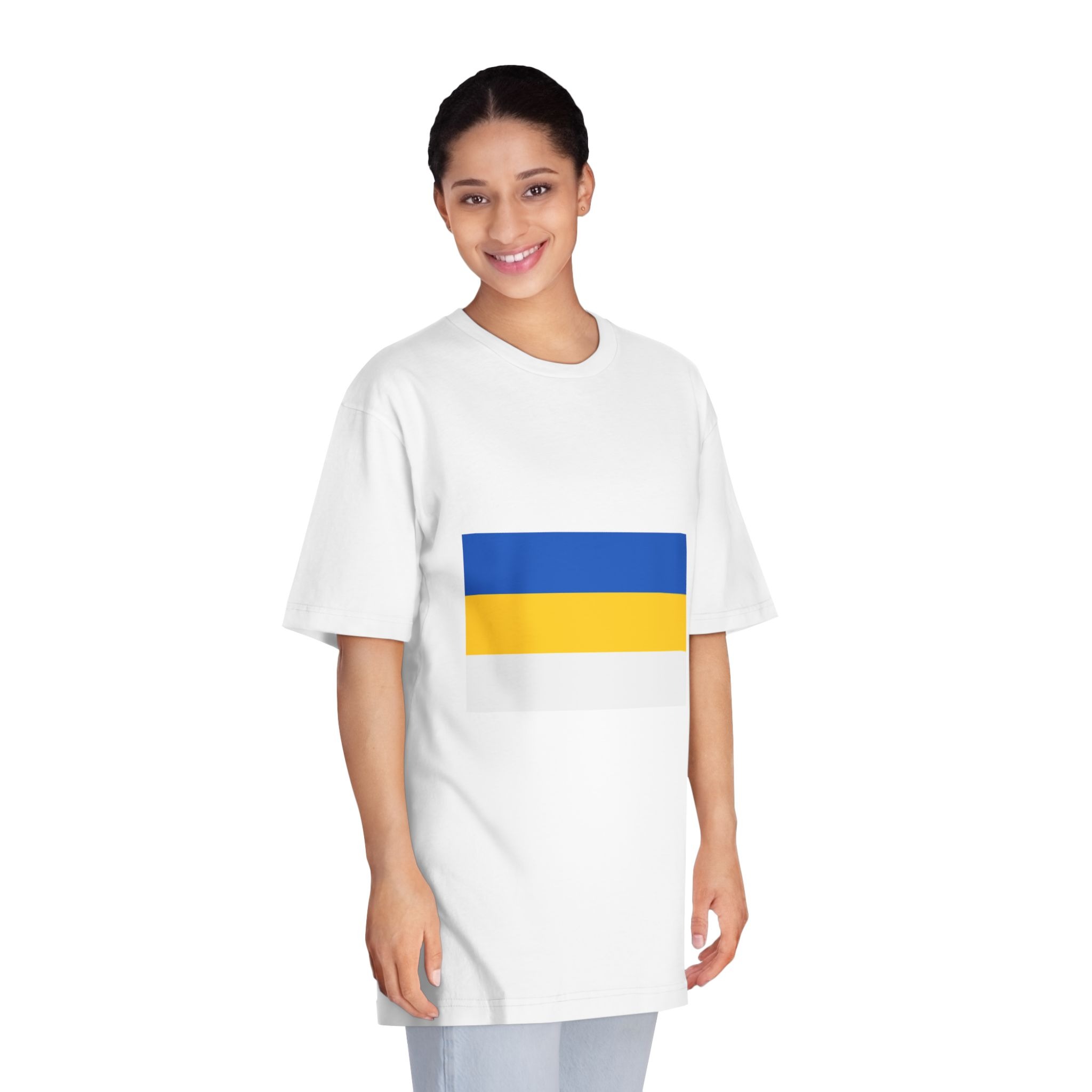 Flag of Jena Unisex Classic Crewneck T Shirt - Image 3