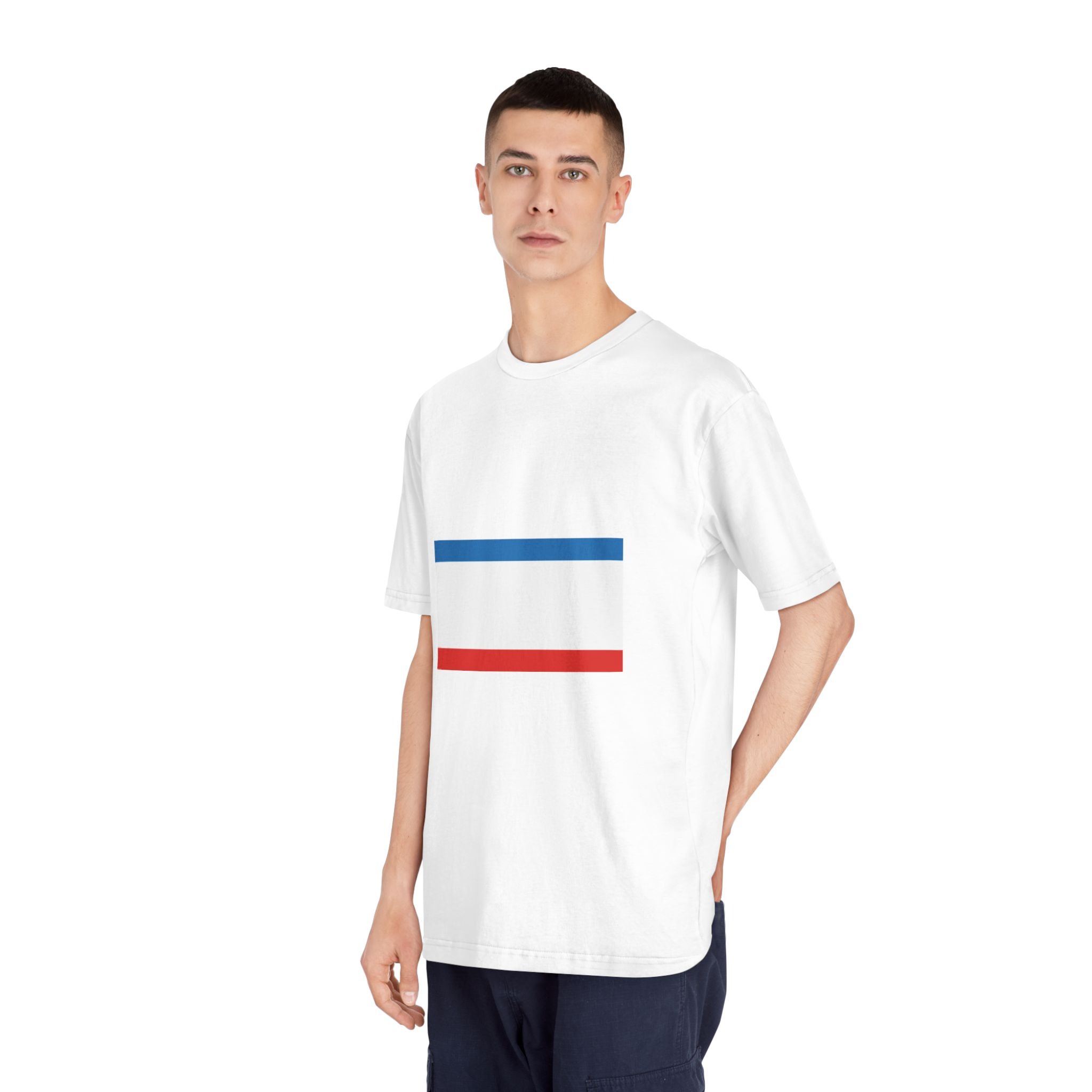 Flag of Crimea Unisex Classic Crewneck T Shirt - Image 4