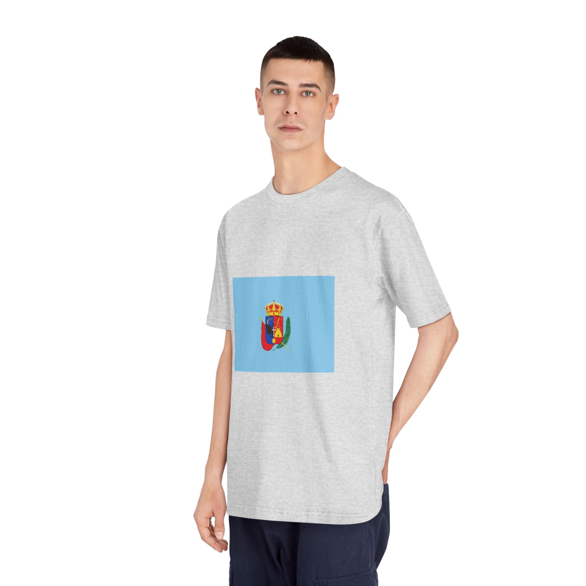 Bandera de Cajamarca Unisex Classic Crewneck T Shirt - Image 16