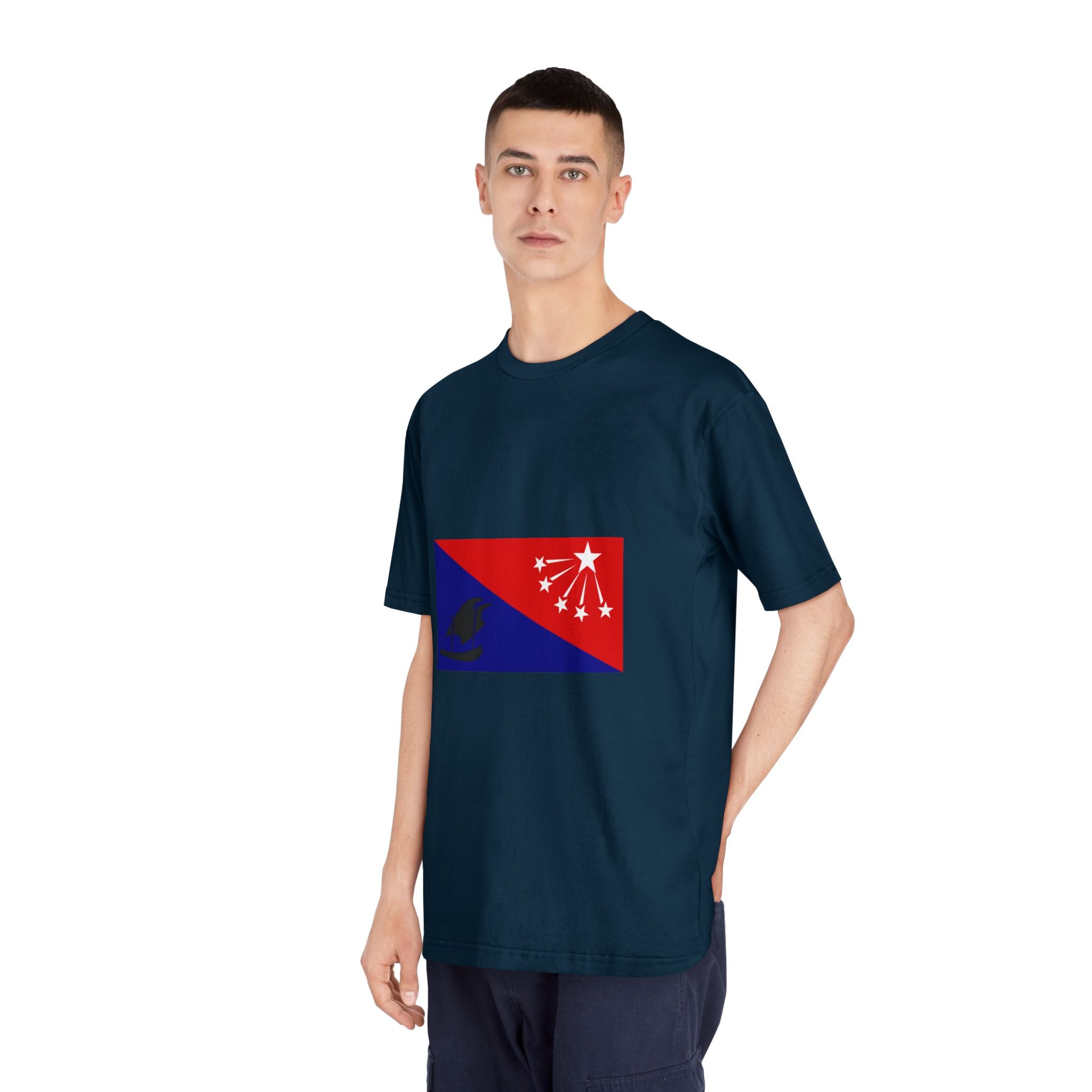 Flag of Central Province, Papua New Guinea Unisex Classic Crewneck T Shirt - Image 20